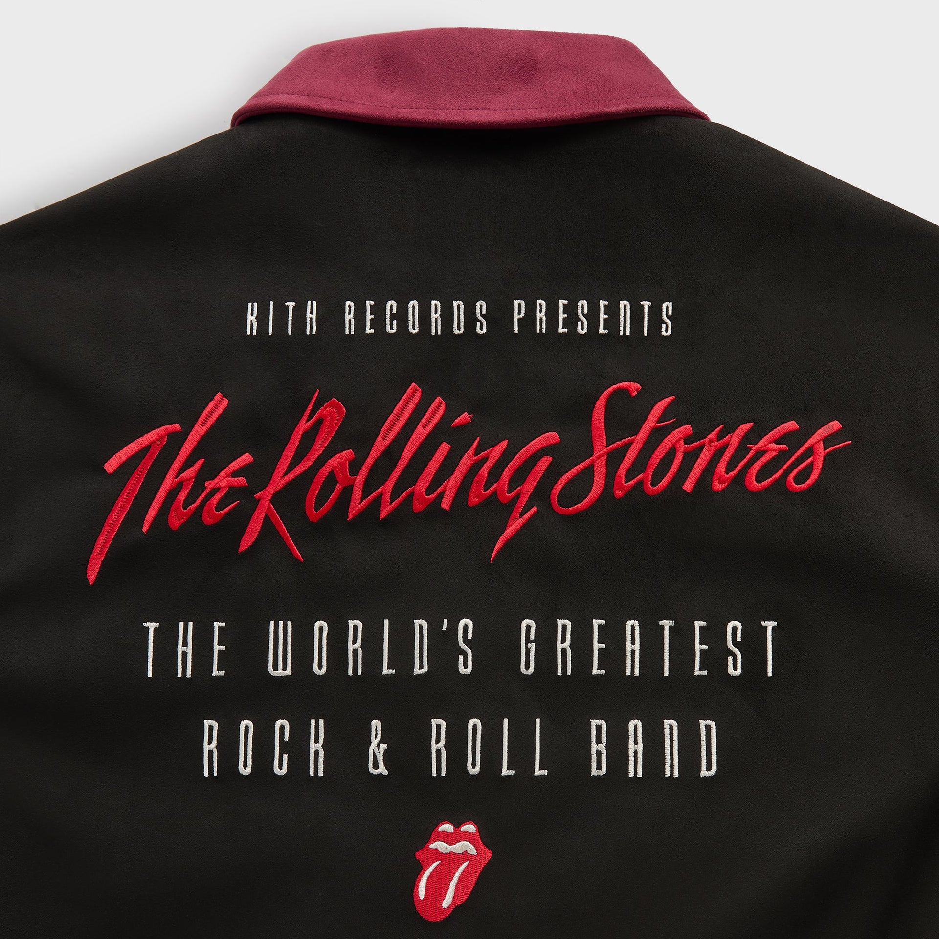 Kith for The Rolling Stones Microsuede Owen Jacket - Black