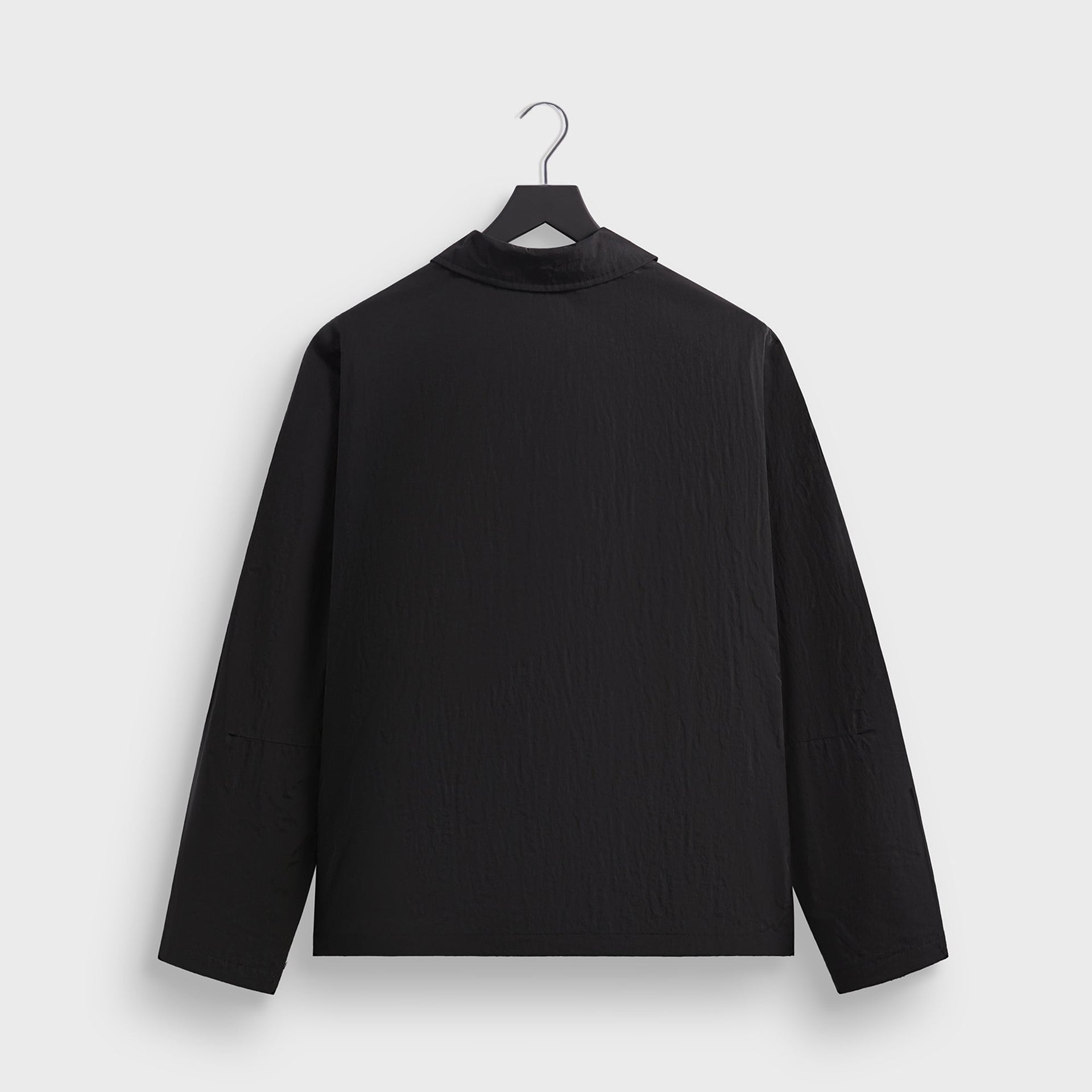 Kith Wrinkle Nylon Jonas Coaches Jacket - Black