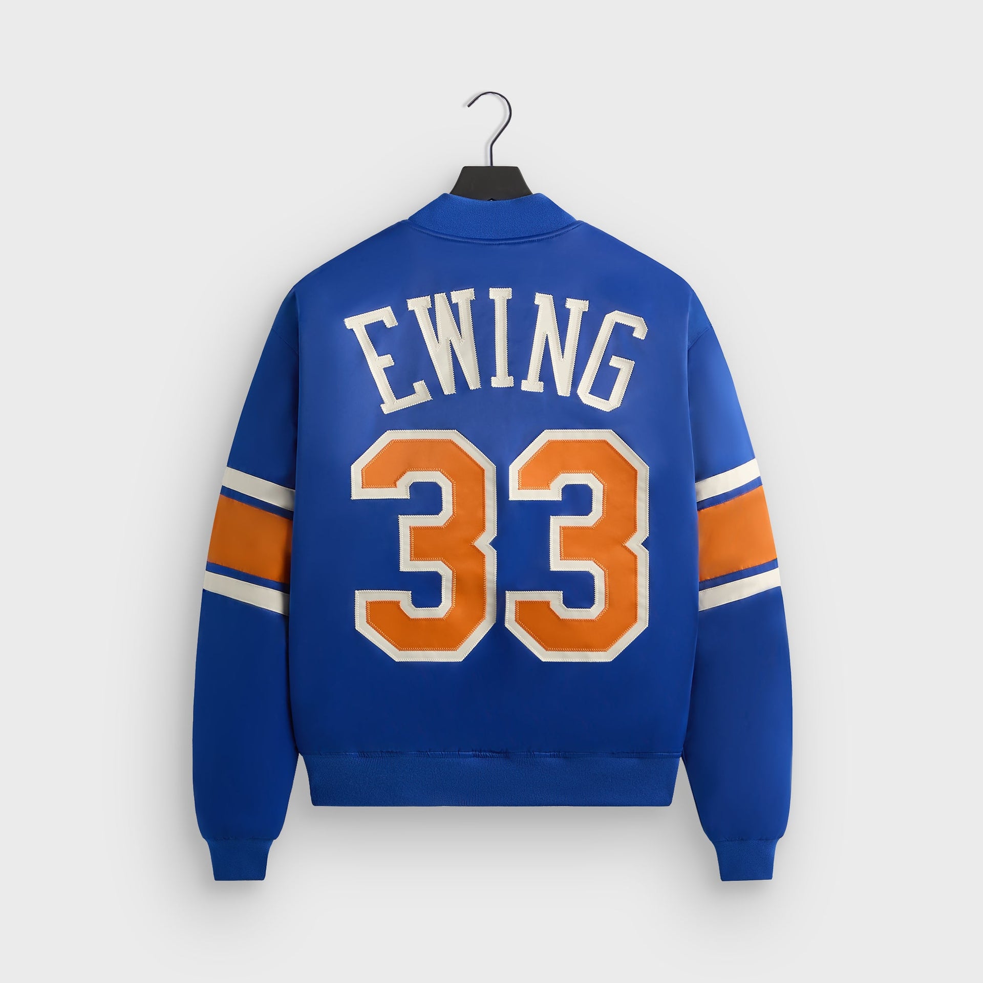 Kith for the New York Knicks Patrick Ewing Classic Satin Bomber Jacket - Current