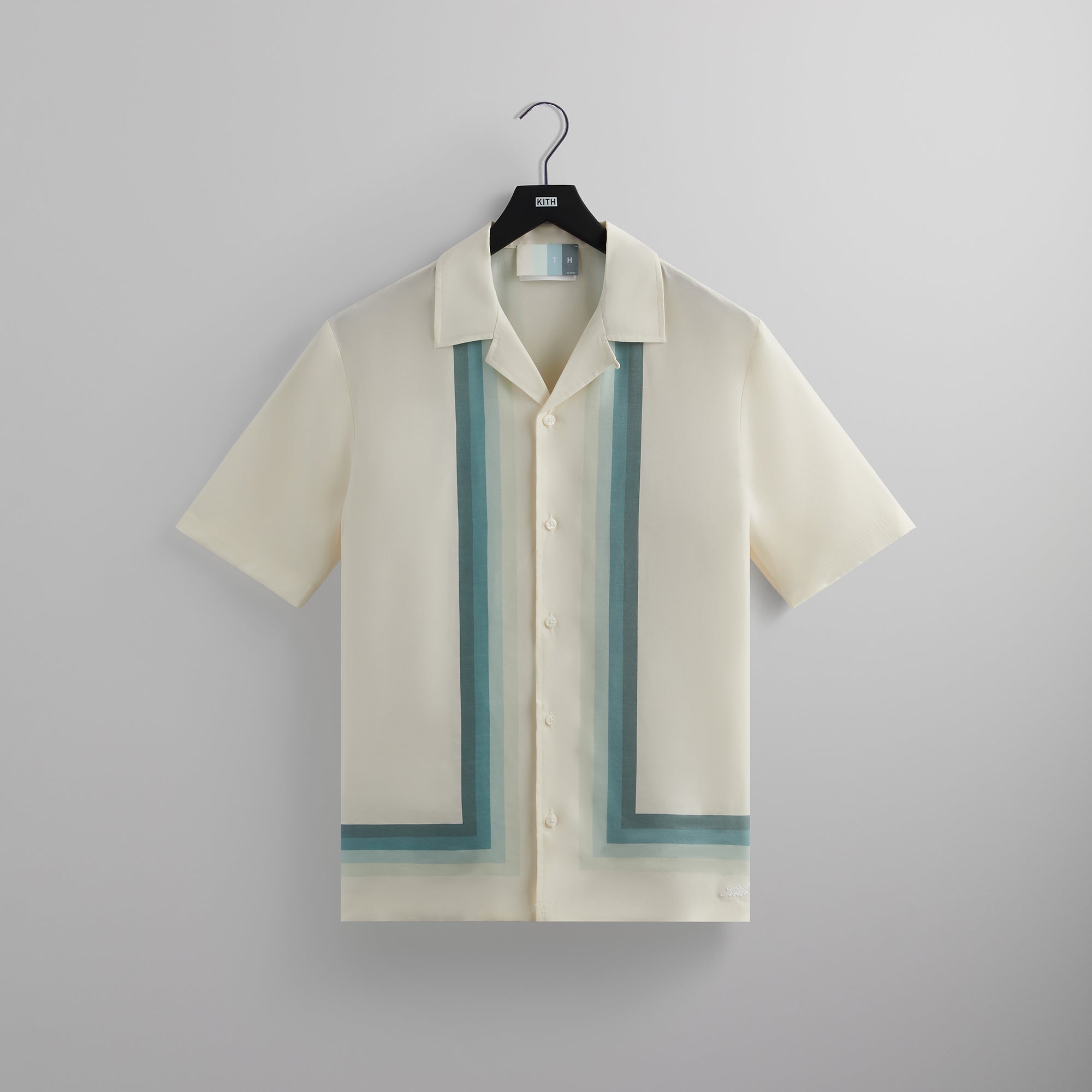 Kith Cupro Linen Thompson Camp Collar Shirt - Waffle