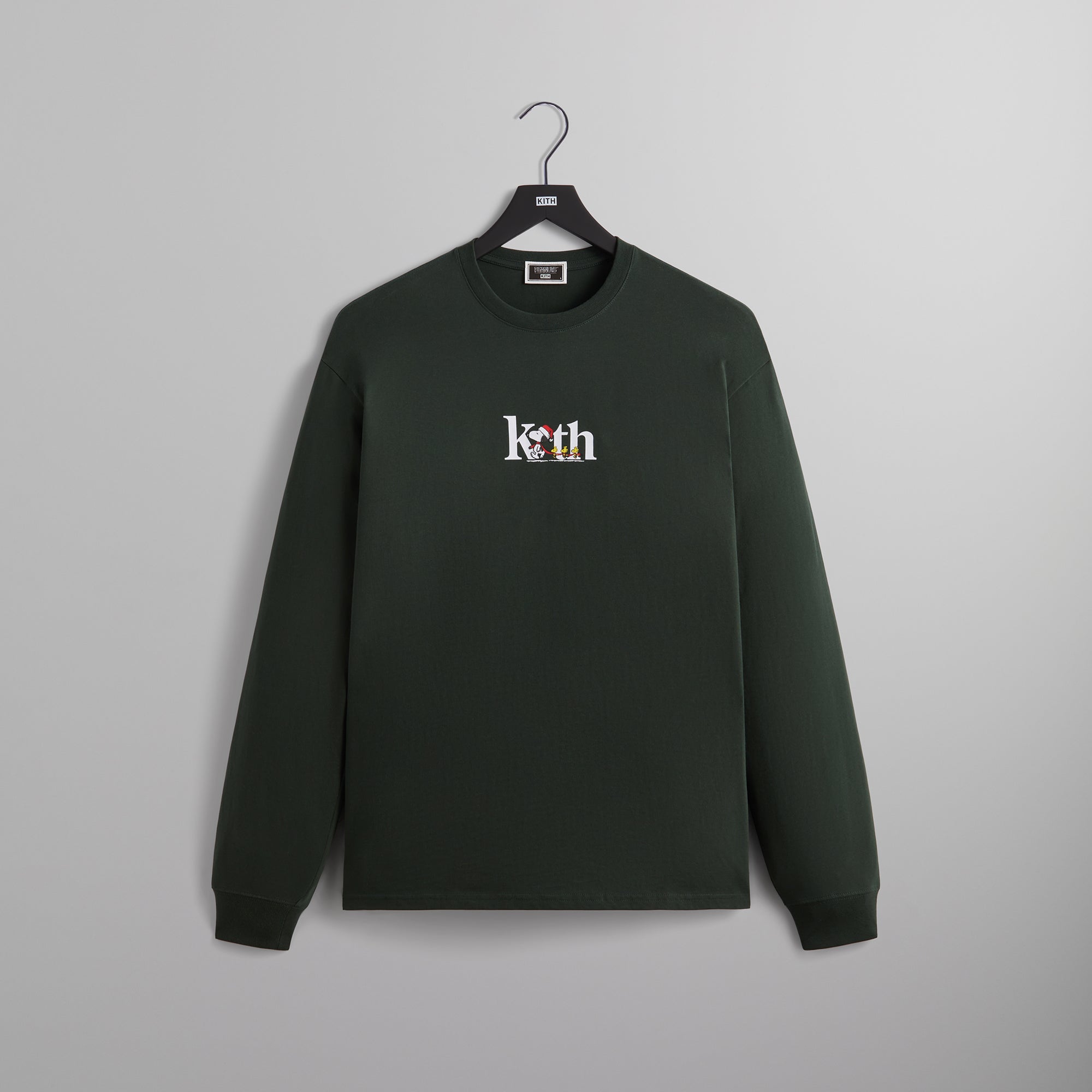 Kith for Peanuts Serif Long Sleeve Tee - Stadium