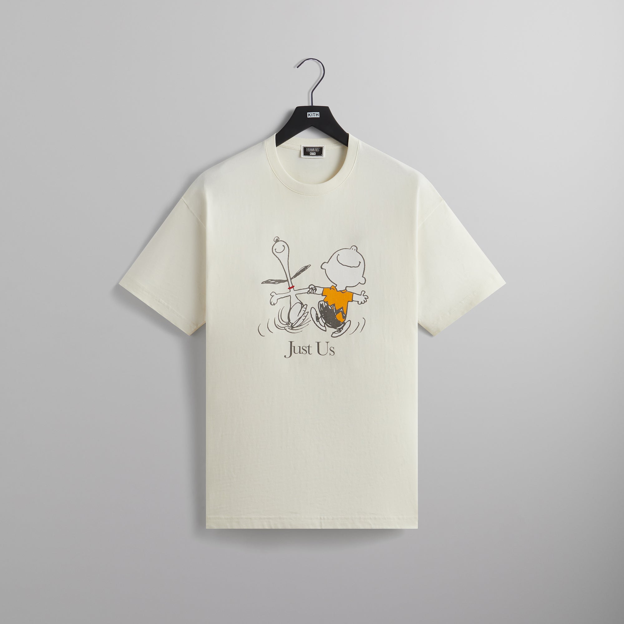 Kith for Peanuts Just Us Tee - Sandrift