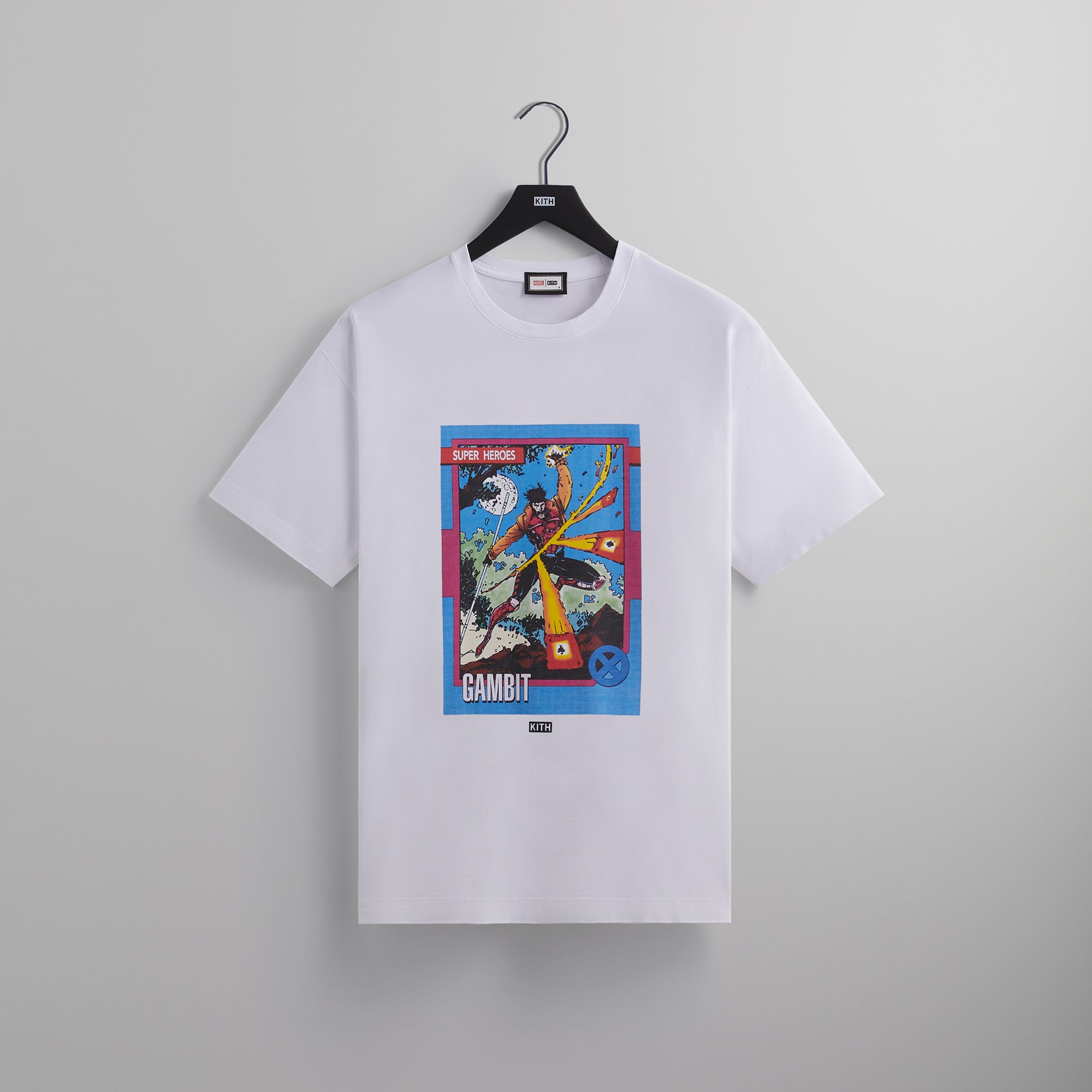 Marvel | Kith for X-Men Gambit Card Vintage Tee - White