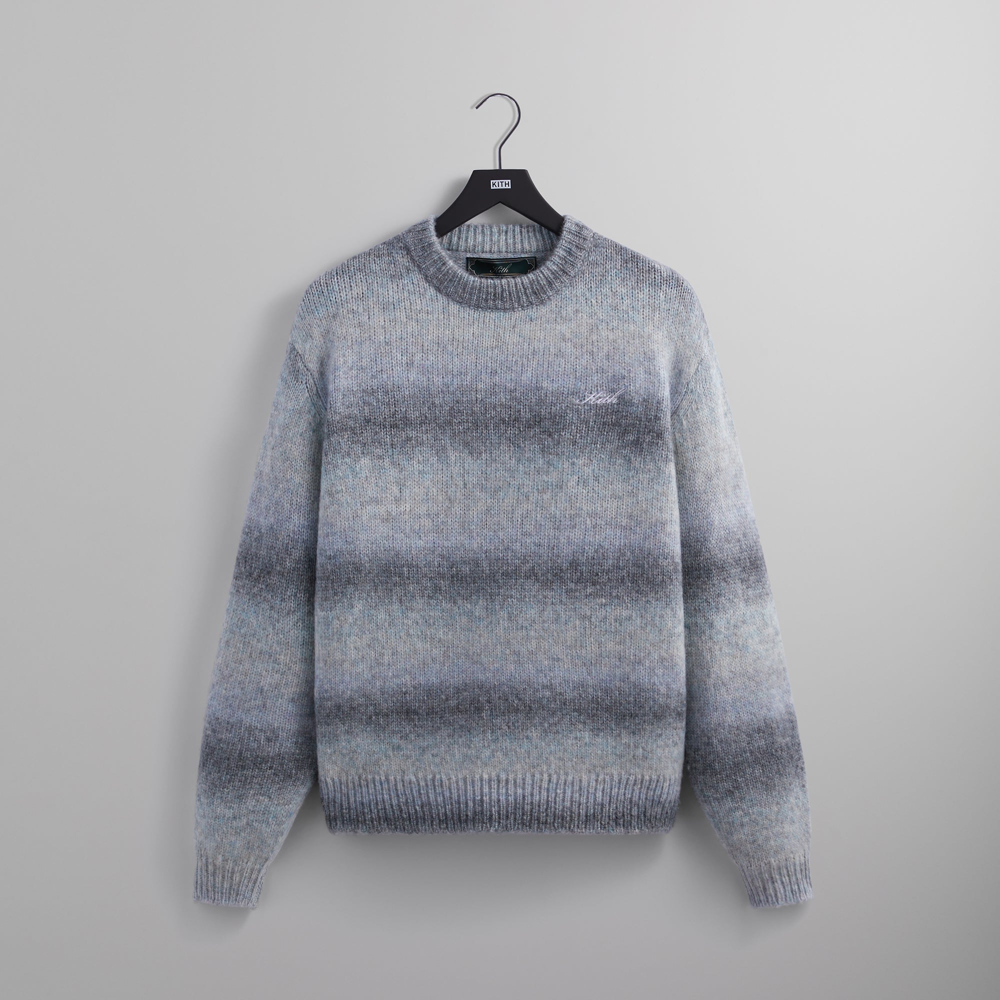 Kith Space Dye Meyer Knit Crewneck - Atlas