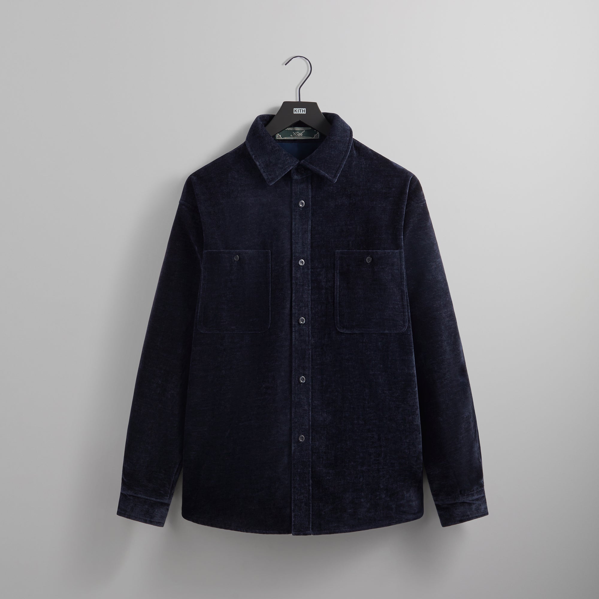 Kith Chenille Apollo Shirt - Nocturnal