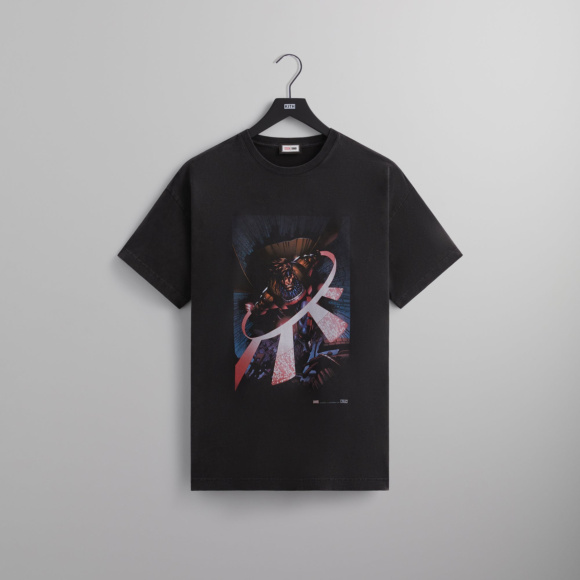 Marvel | Kith for X-Men Gambit Trick Card Vintage Tee - Black
