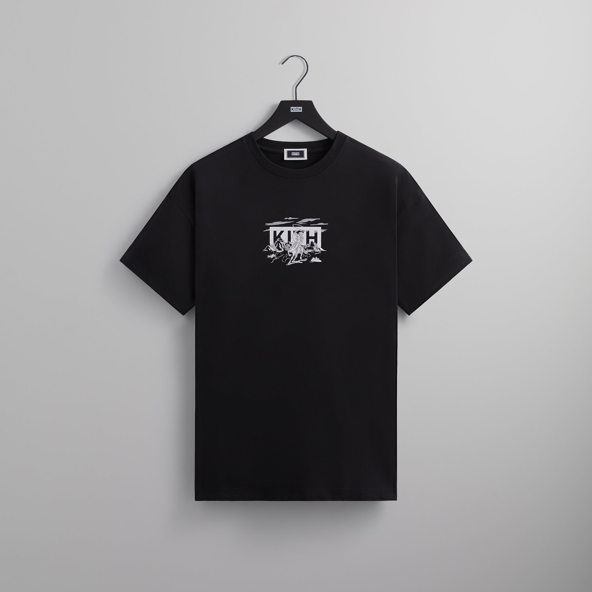 Kith Cowboy Classic Logo Tee - Black
