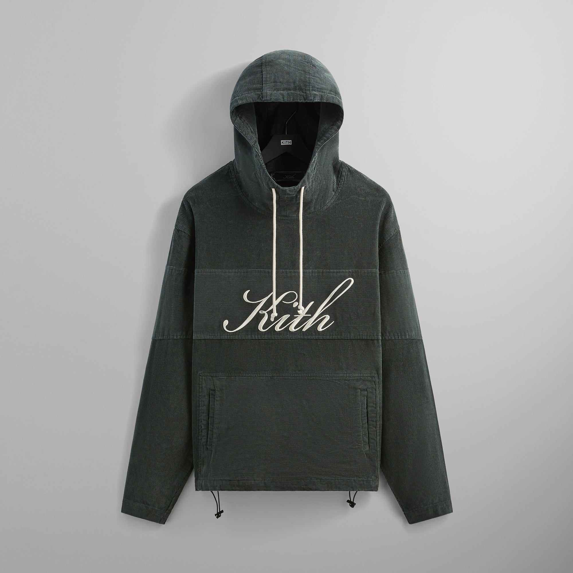Kith Washed Corduroy Caden Hoodie - Machine