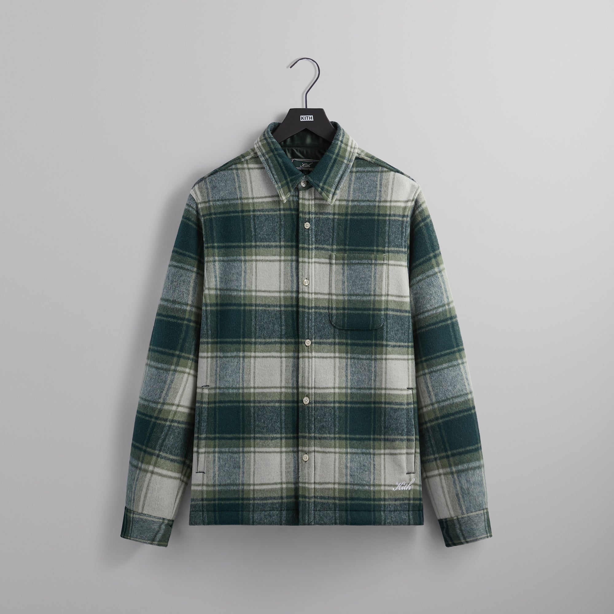 Kith Wool Ginza Shirt - Stadium