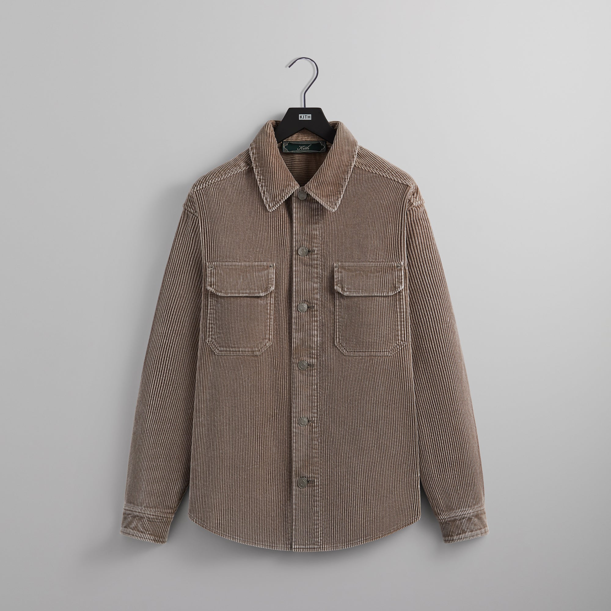 Kith Rowan Cord Shirt Jacket - Astro