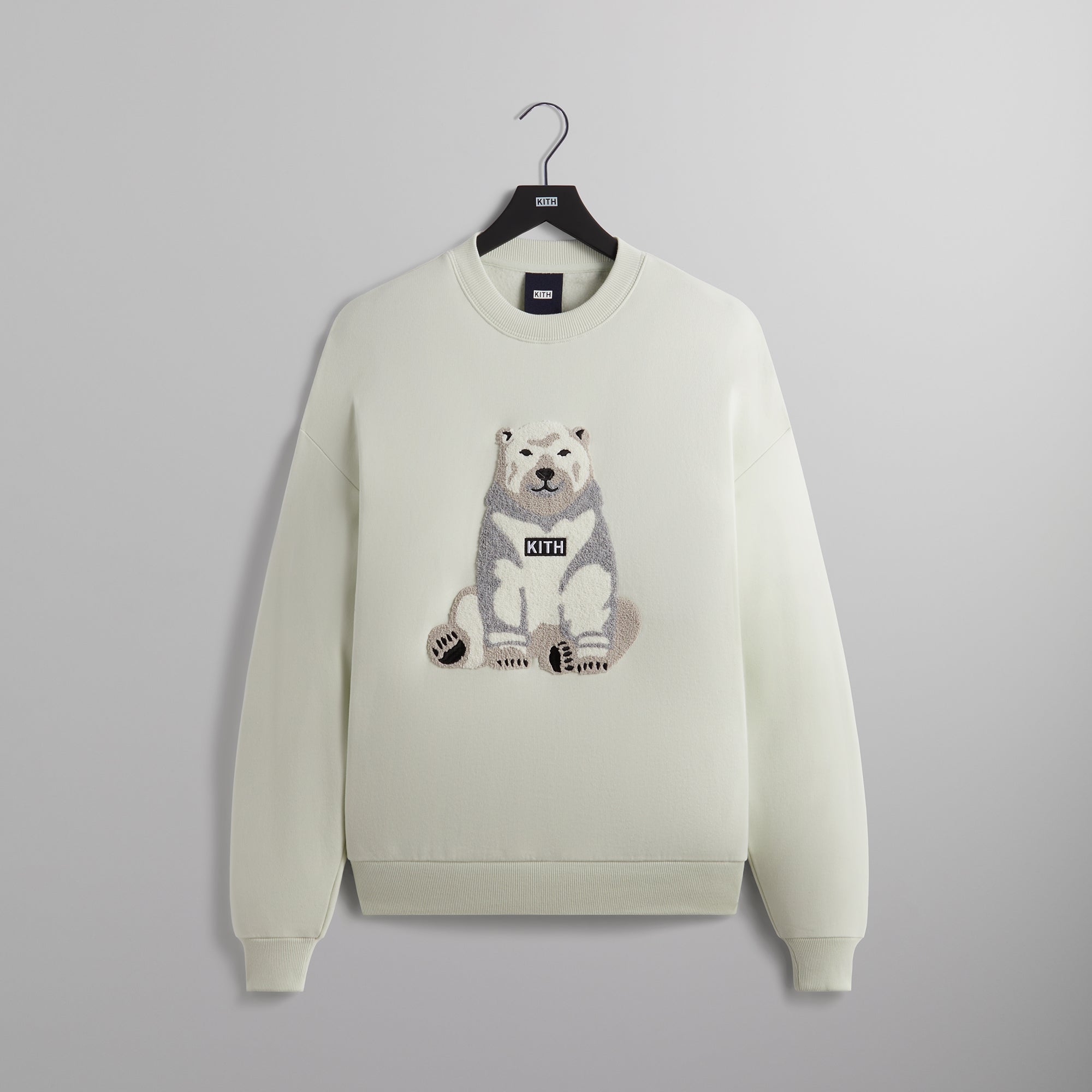 Kithmas Polar Bear Nelson Crewneck - Chalk