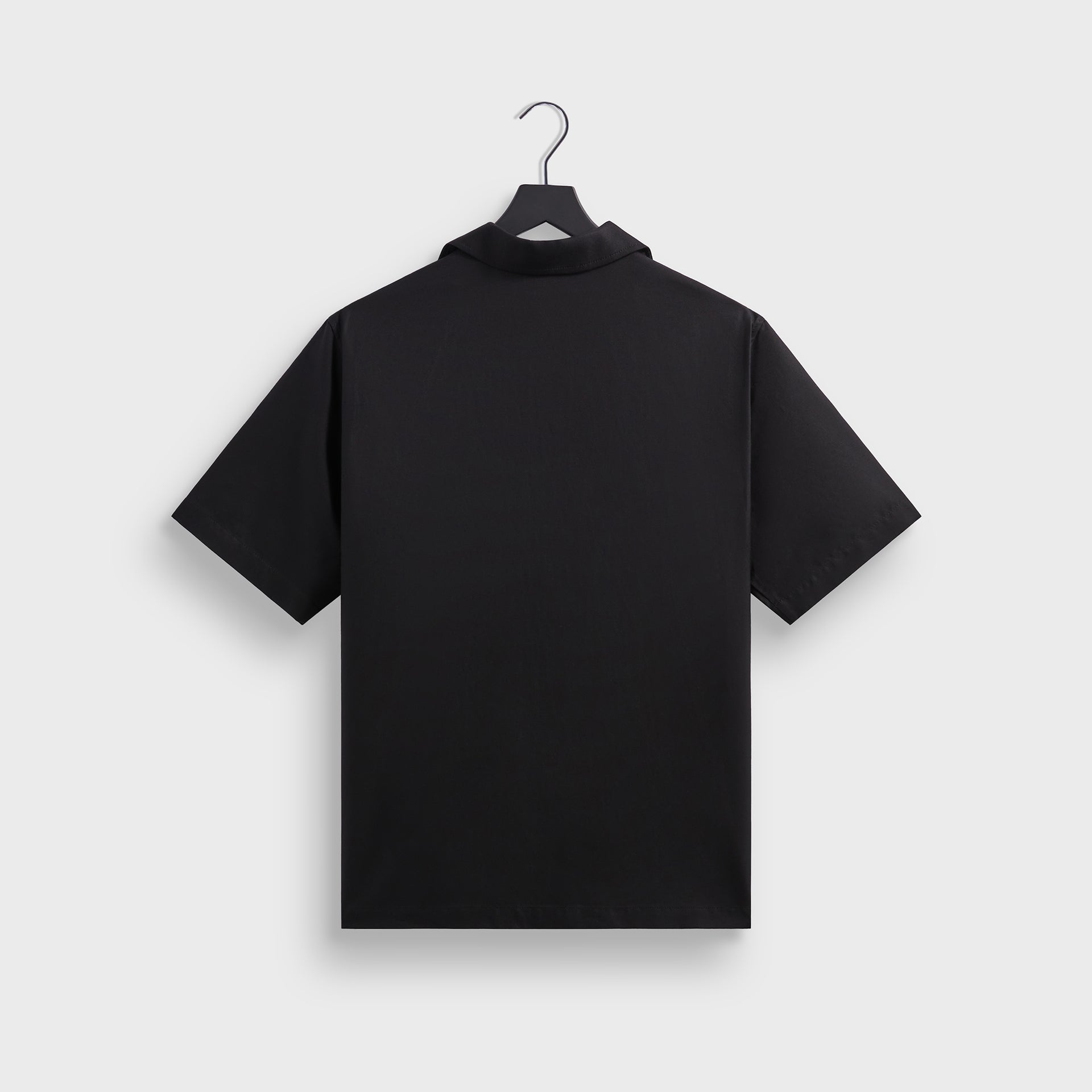 Kith Silk Cotton Thompson Camp Collar Shirt - Black