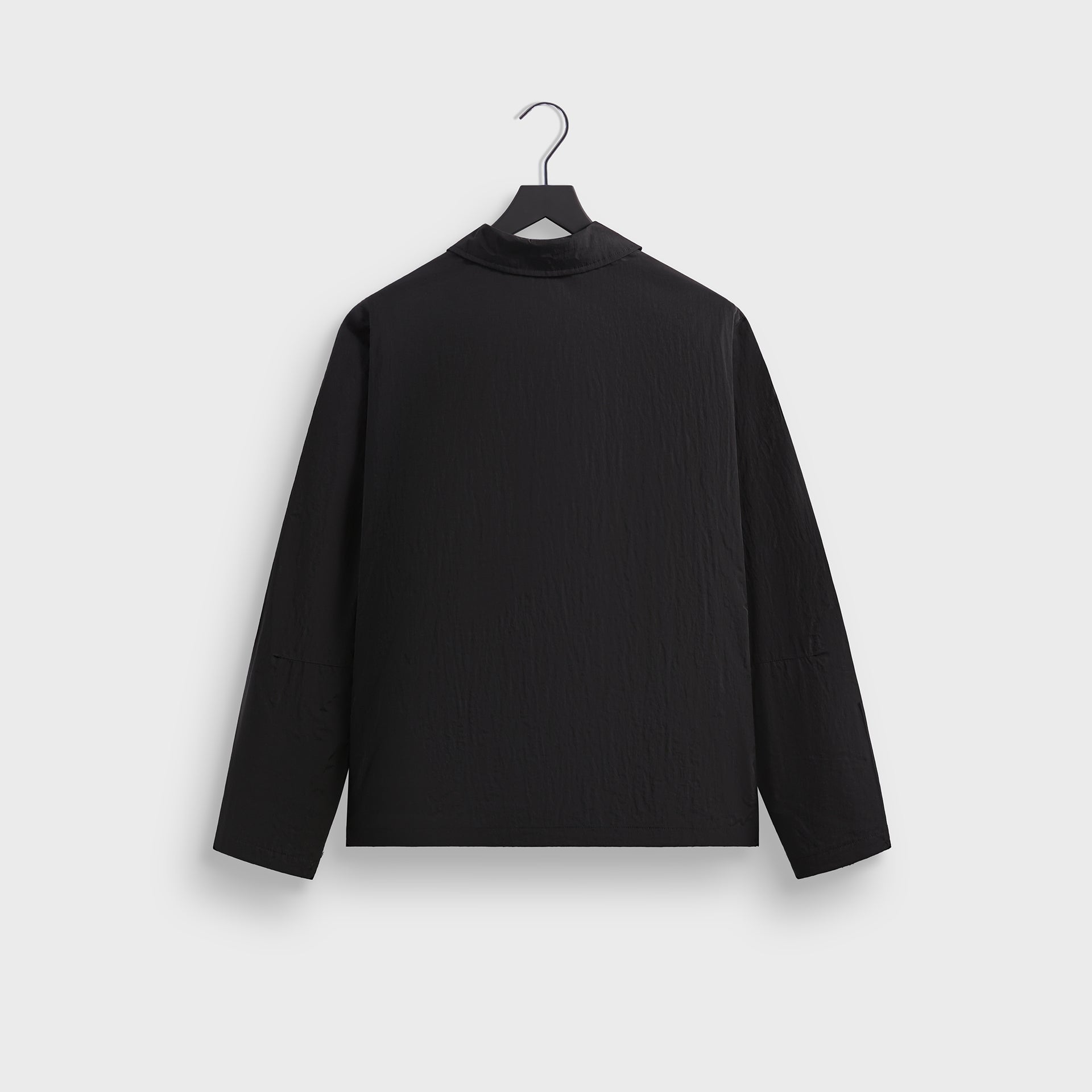 Kith Wrinkle Nylon Jonas Coaches Jacket - Black