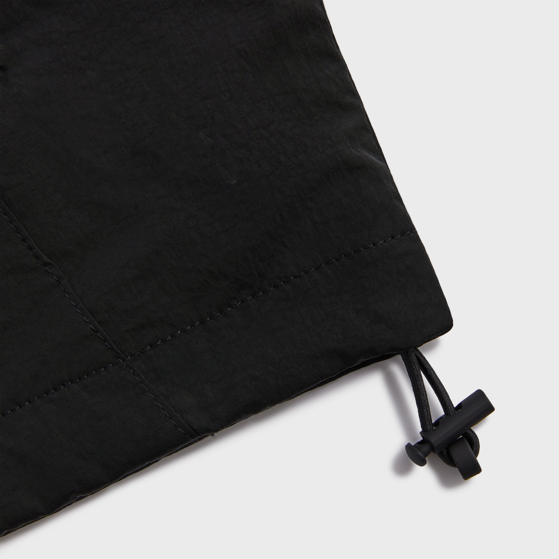 Kith Wrinkle Nylon Windsor Panelled Track Jacket - Black