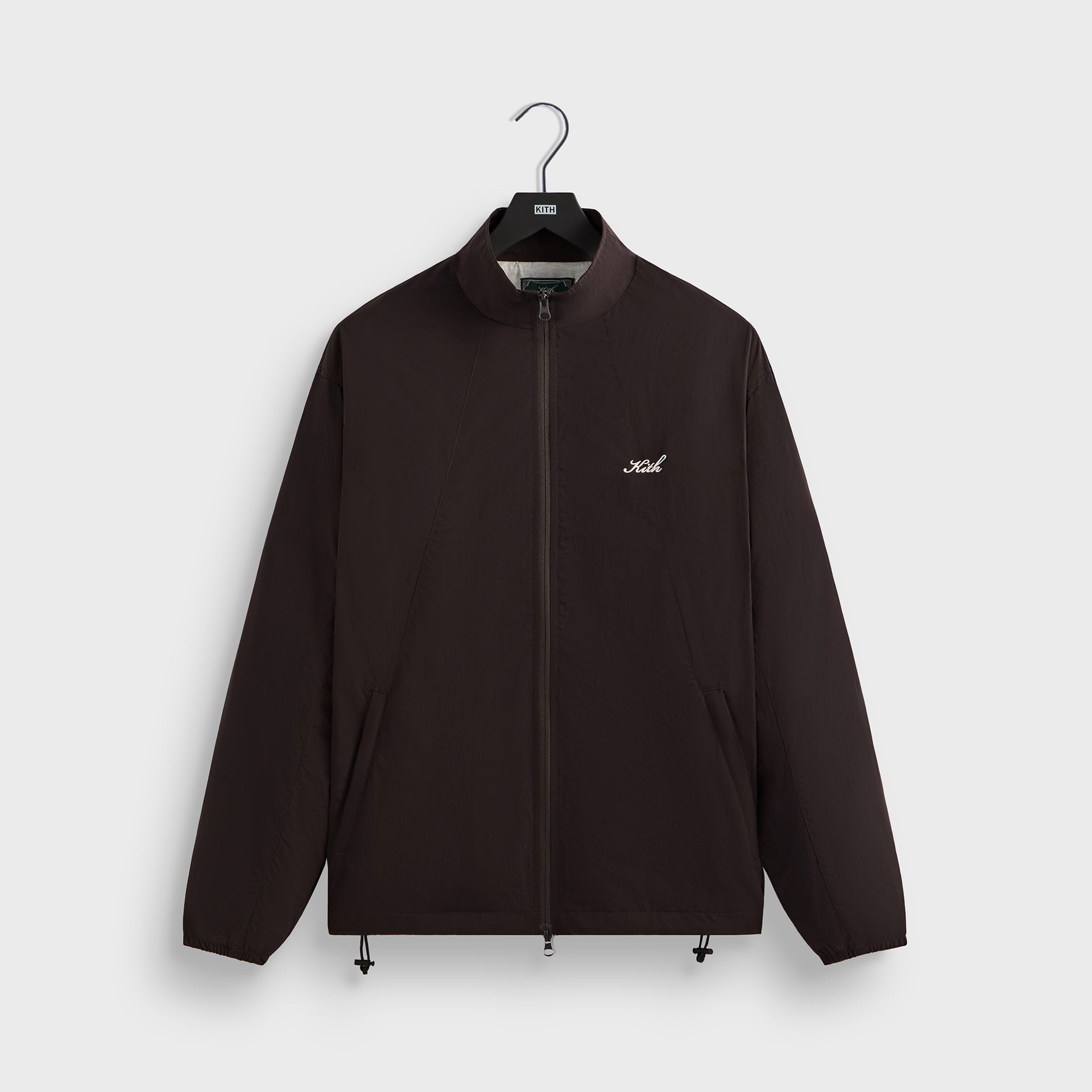 Kith Wrinkle Nylon Windsor Panelled Track Jacket - Kindling