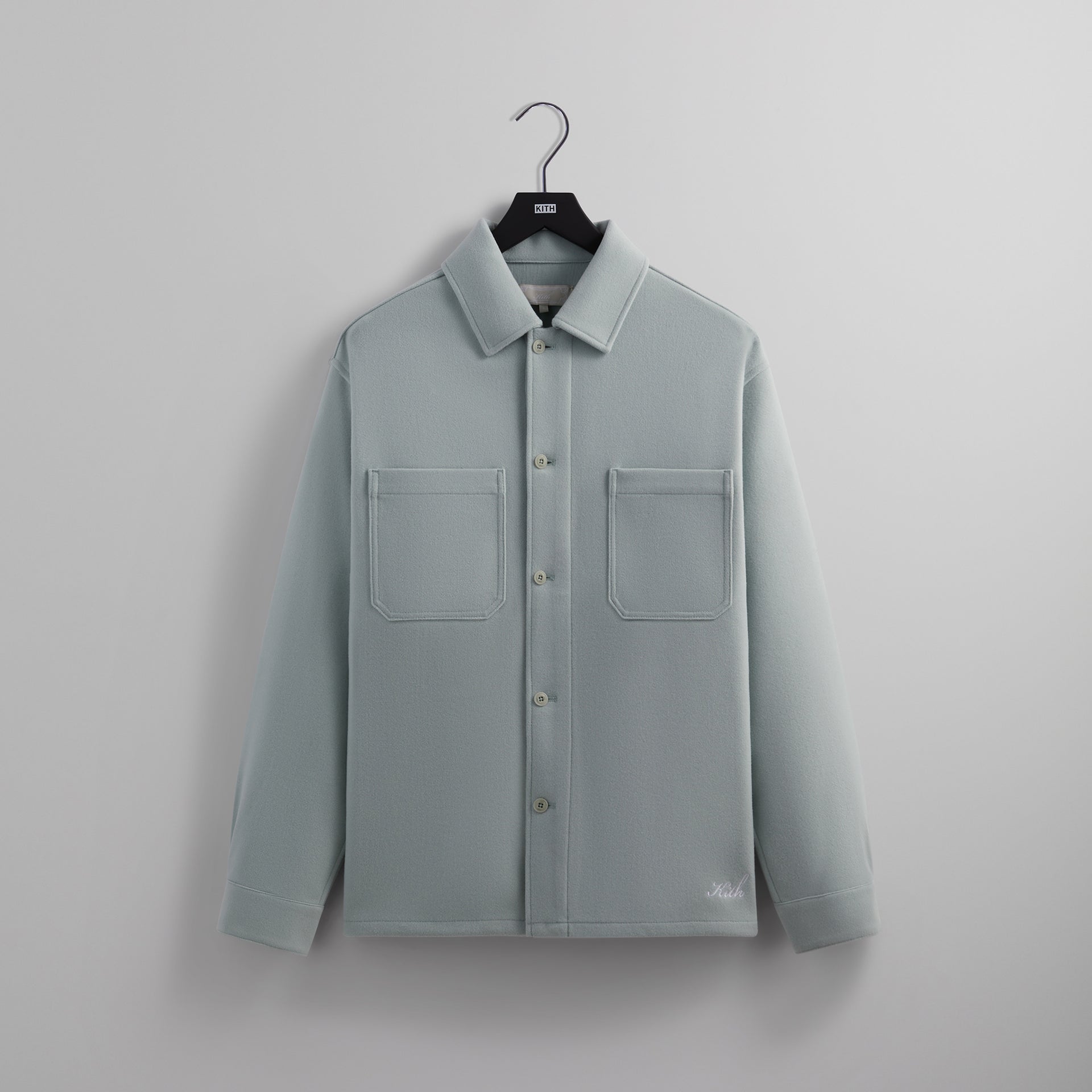 Kith Felted Jersey Ace Buttondown - Brine