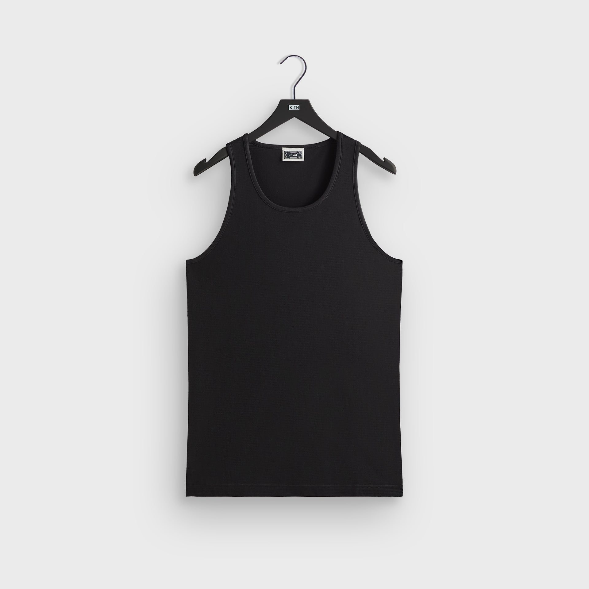 Kith Pointelle Mesh Spencer Tank - Black