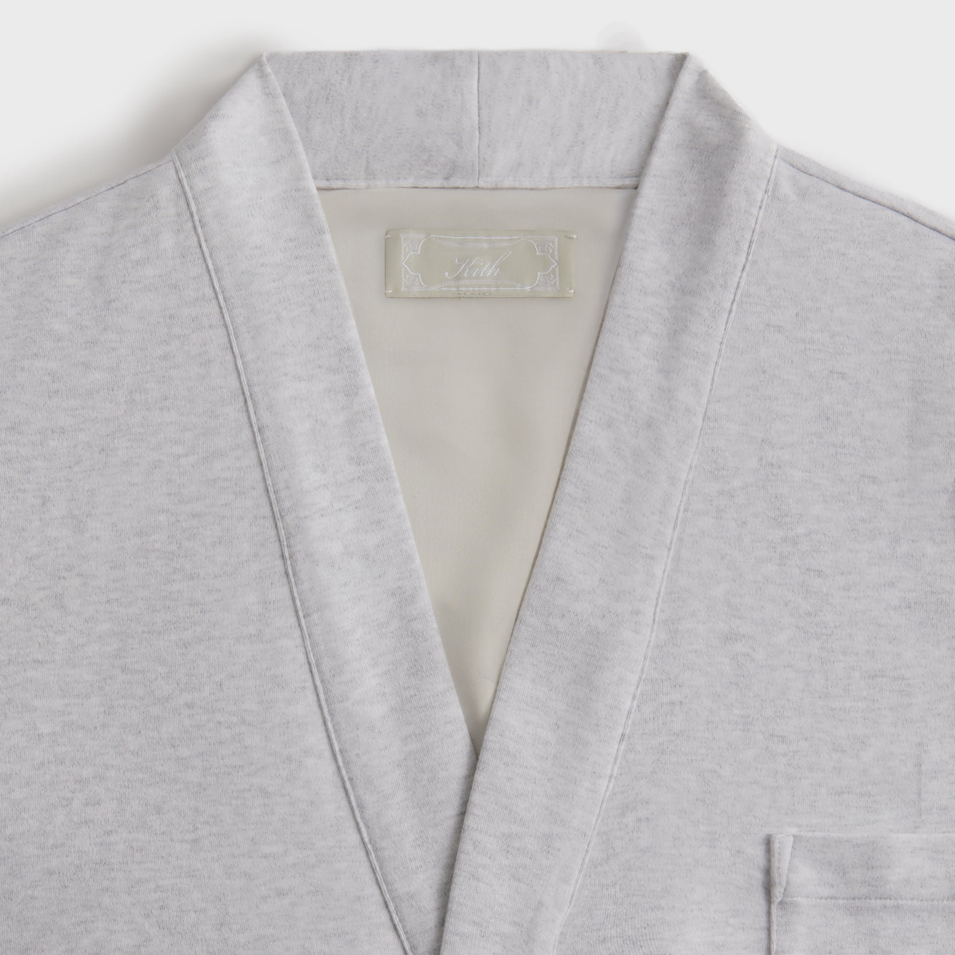 Kith Interlock Karter Gi - Light Heather Grey