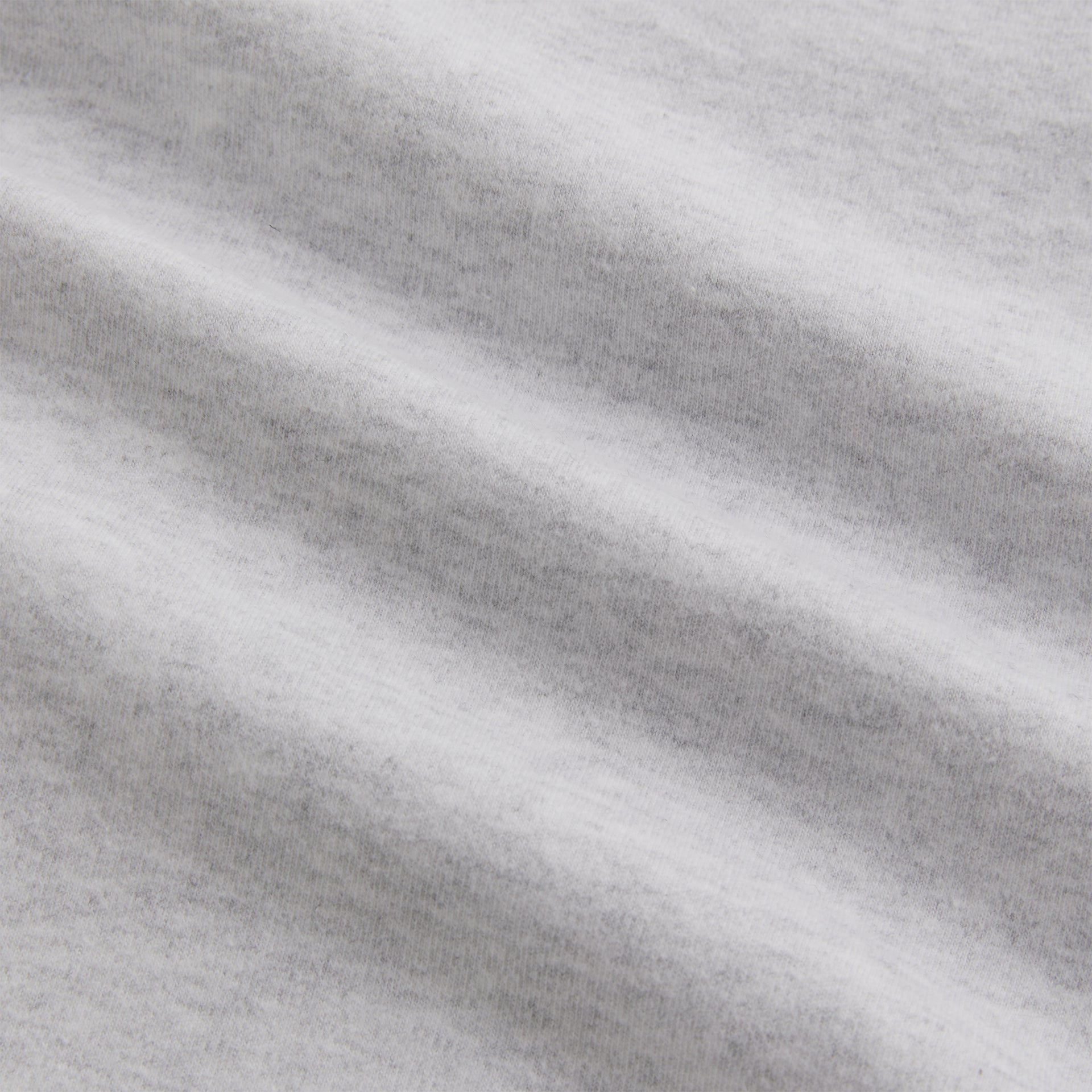 Kith Interlock Williams V Full Zip Hoodie - Light Heather Grey