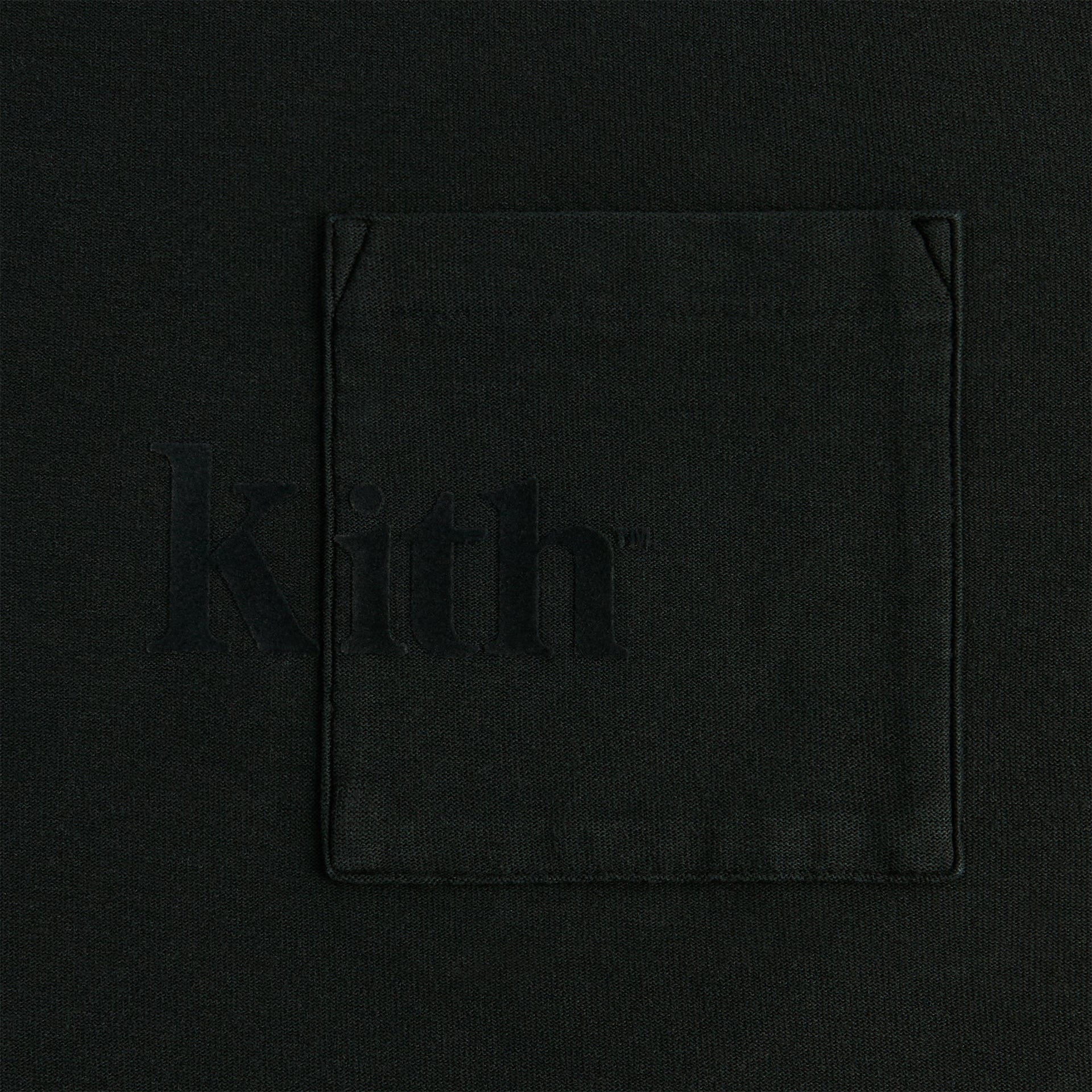 Kith Long Sleeve Quinn Tee - Black