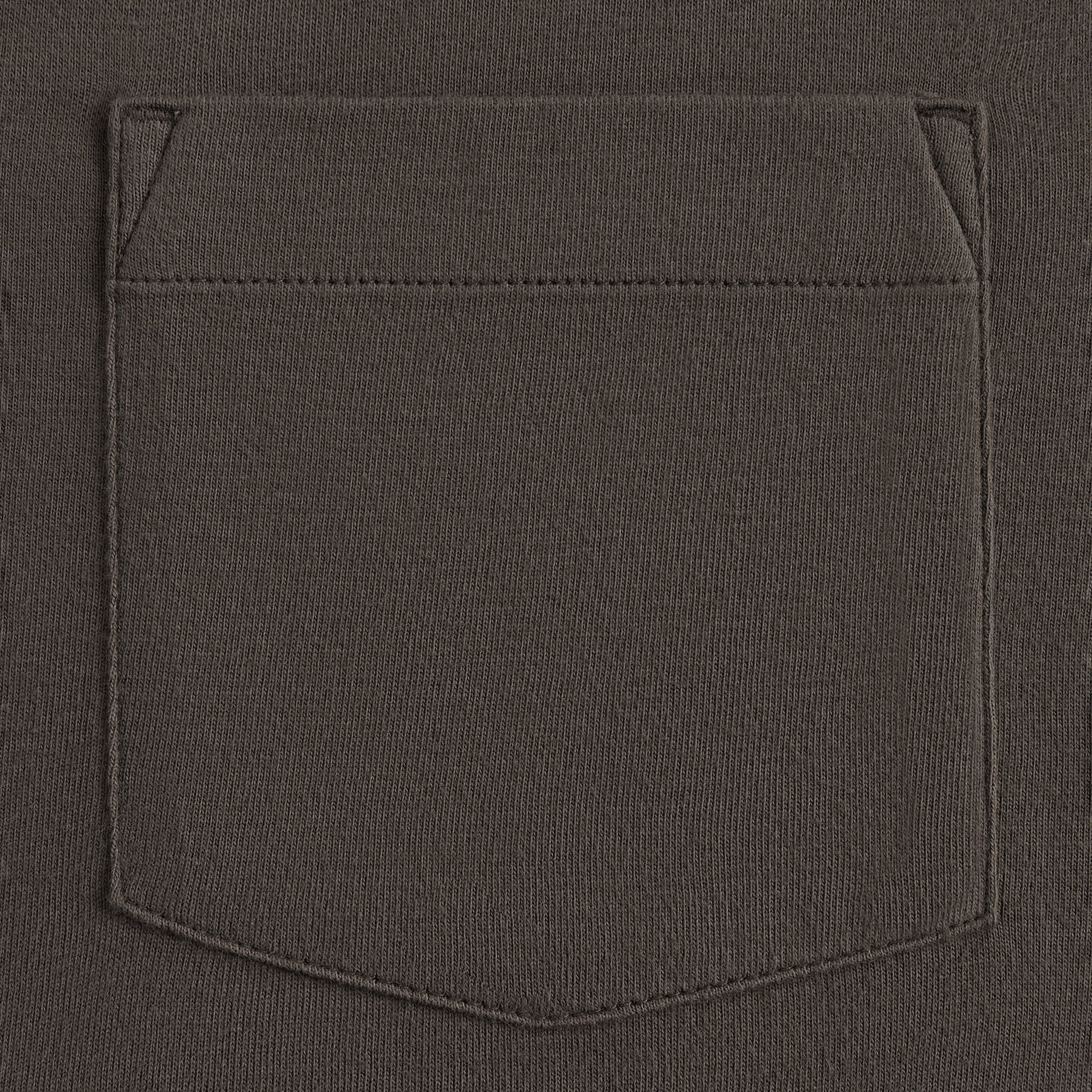 Kith Long Sleeve Leonard Pocket Tee - Somber