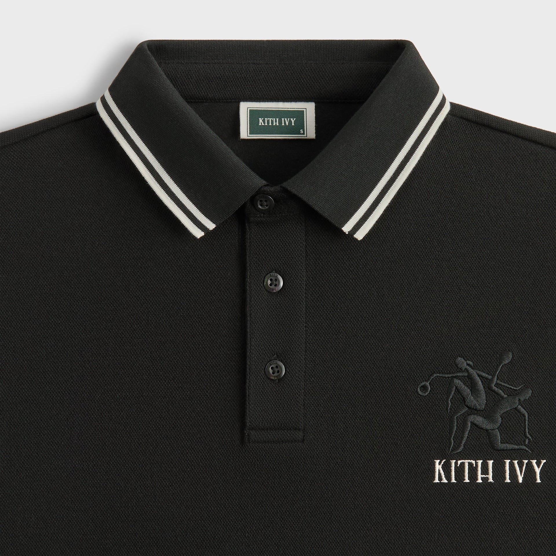 Kith Ivy Tipped Polo - Black