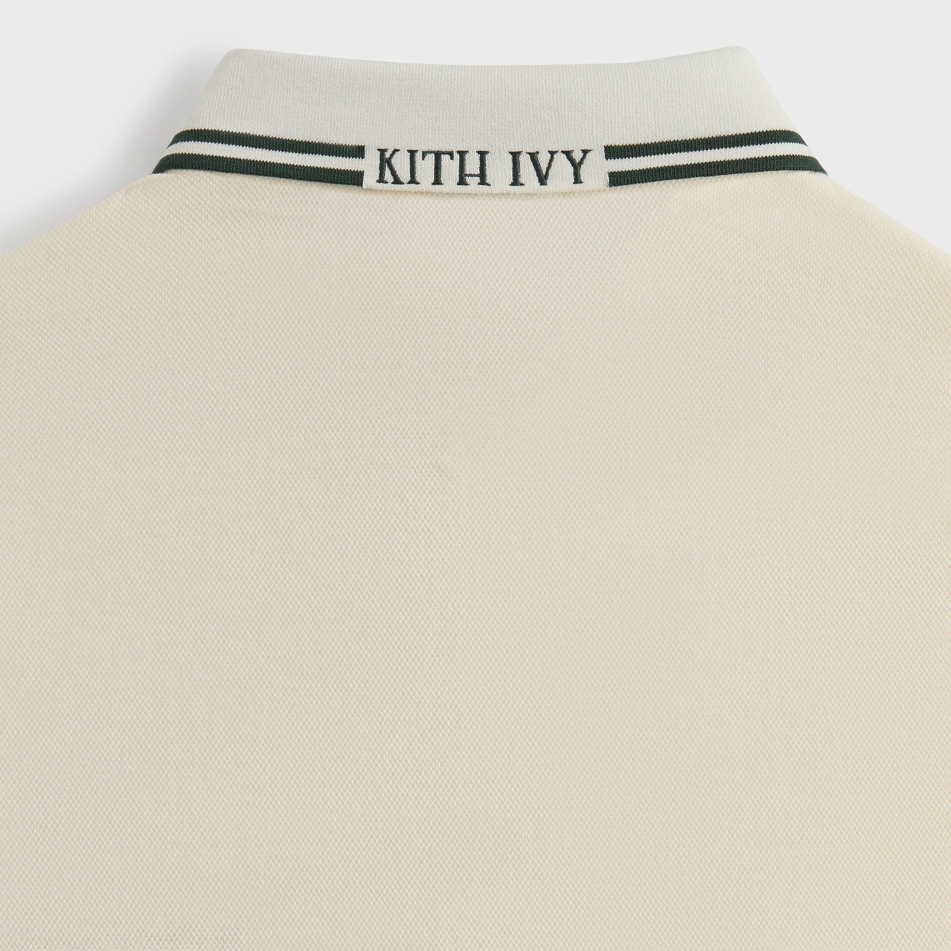 Kith Ivy Tipped Polo - Sandrift