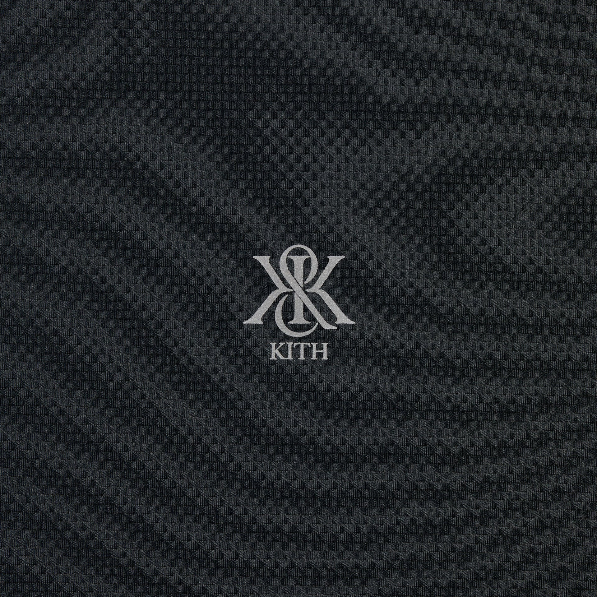 Kith Scratch Long Sleeve Mock Neck - Black