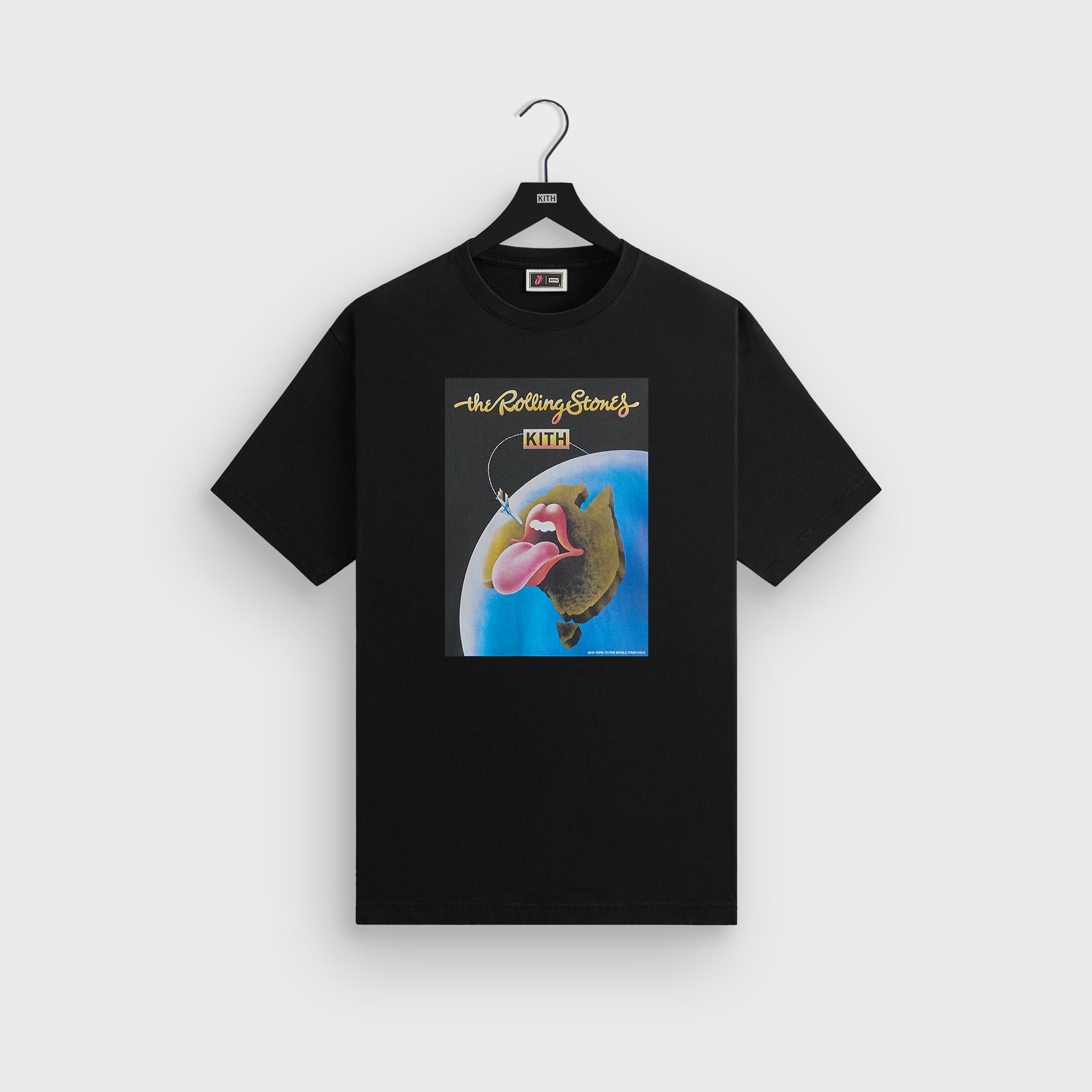 Kith for The Rolling Stones Australia 1973 Poster Tee - Black