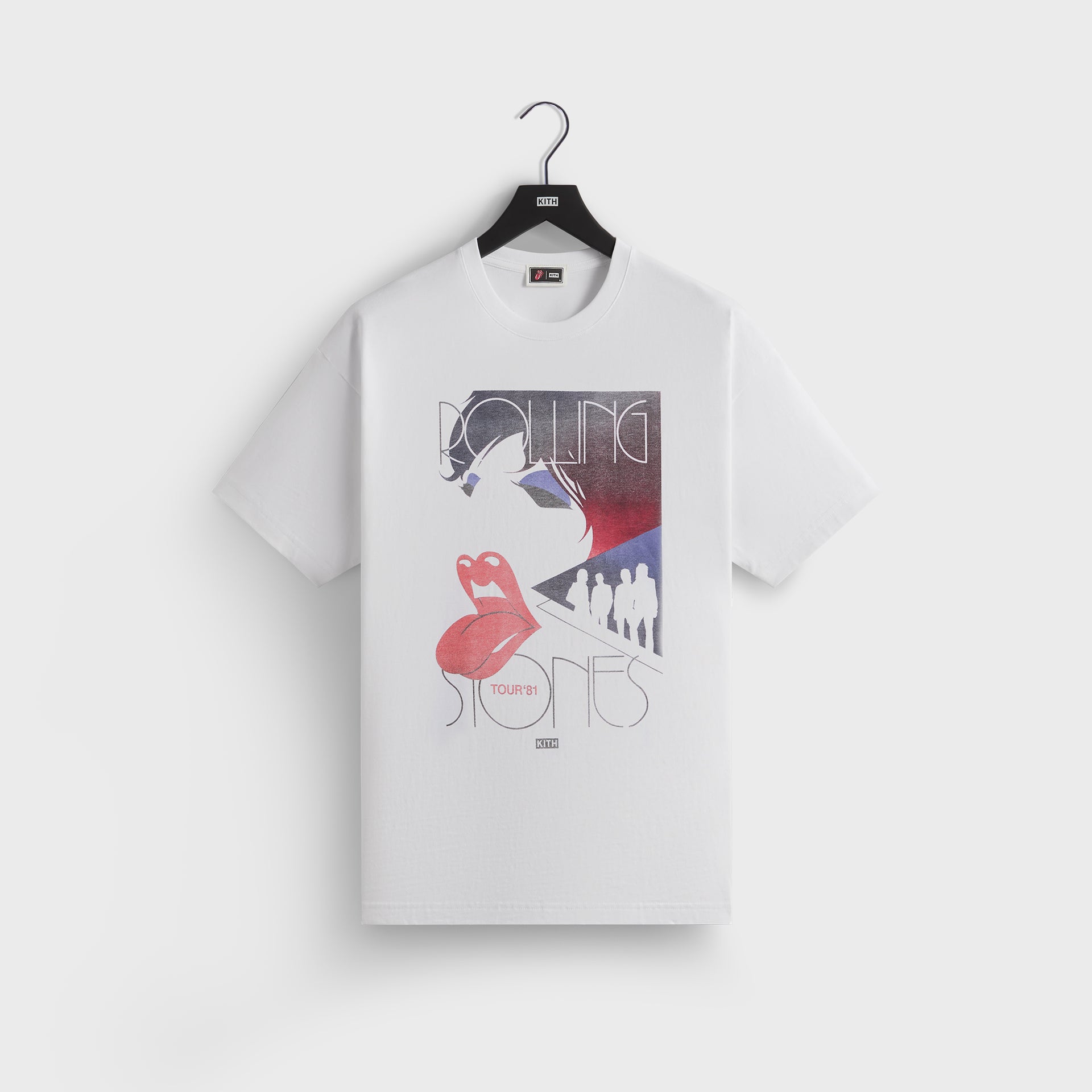 Kith for The Rolling Stones Tour 1981 Tee - White
