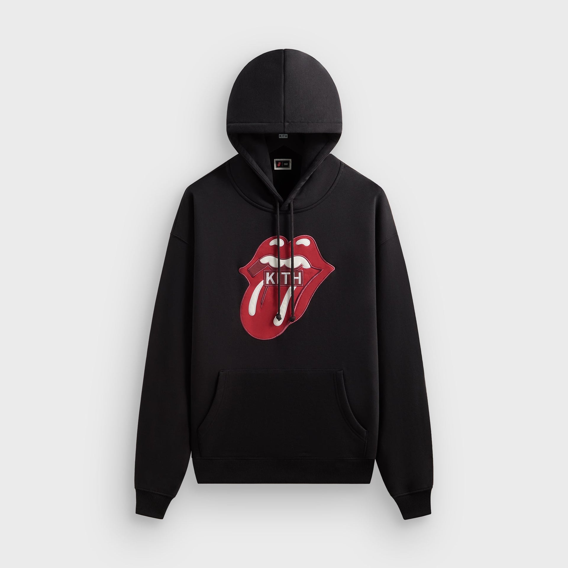 Kith for The Rolling Stones Classic Logo Nelson Hoodie - Black