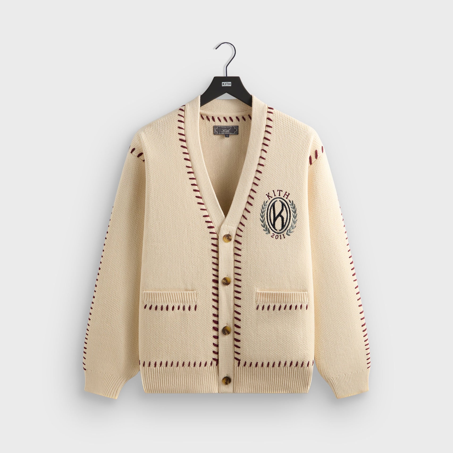 Kith Artisanal Stitch Cypress Cardigan - Sandrift