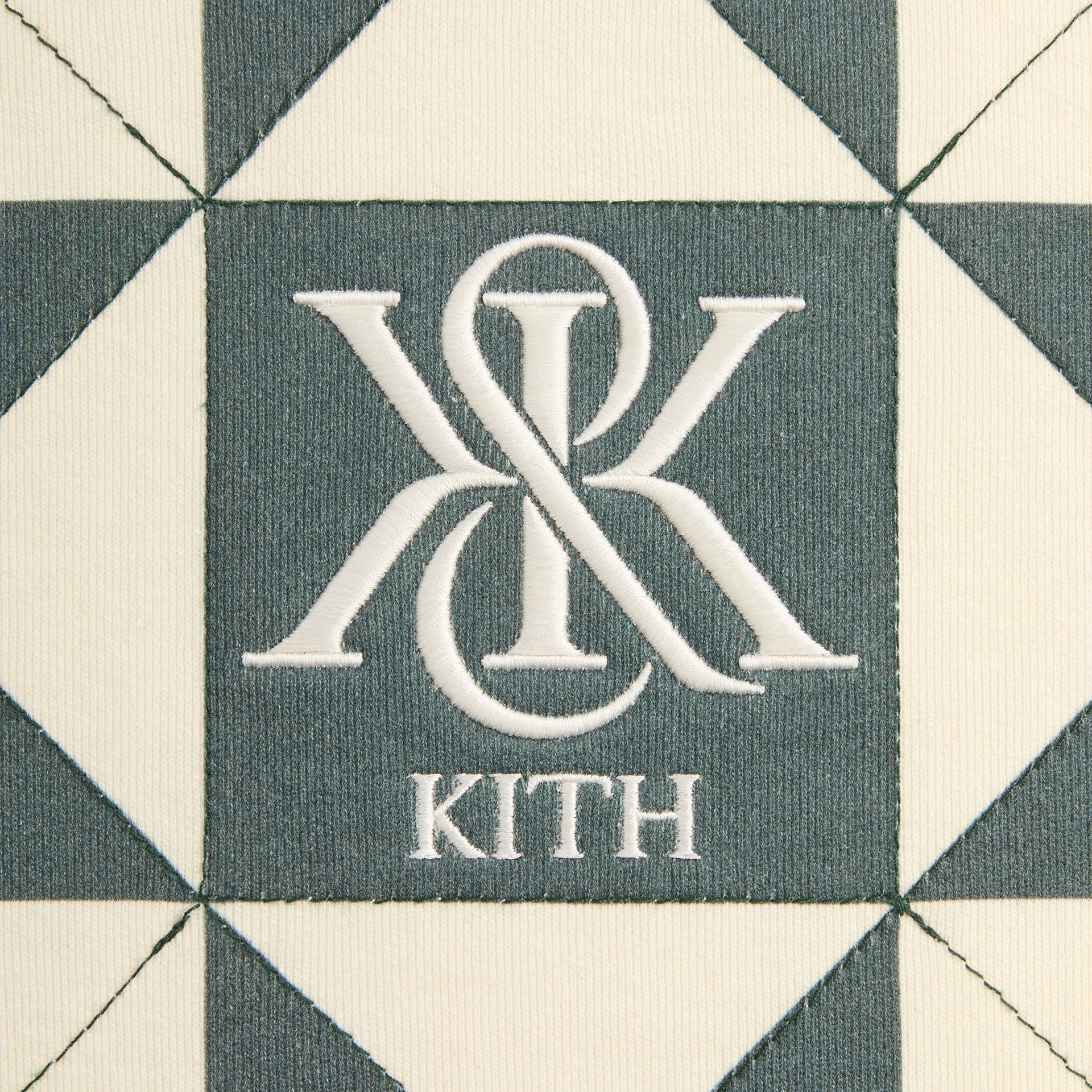 Kith Geo Quilted Nelson Rugby - Sandrift