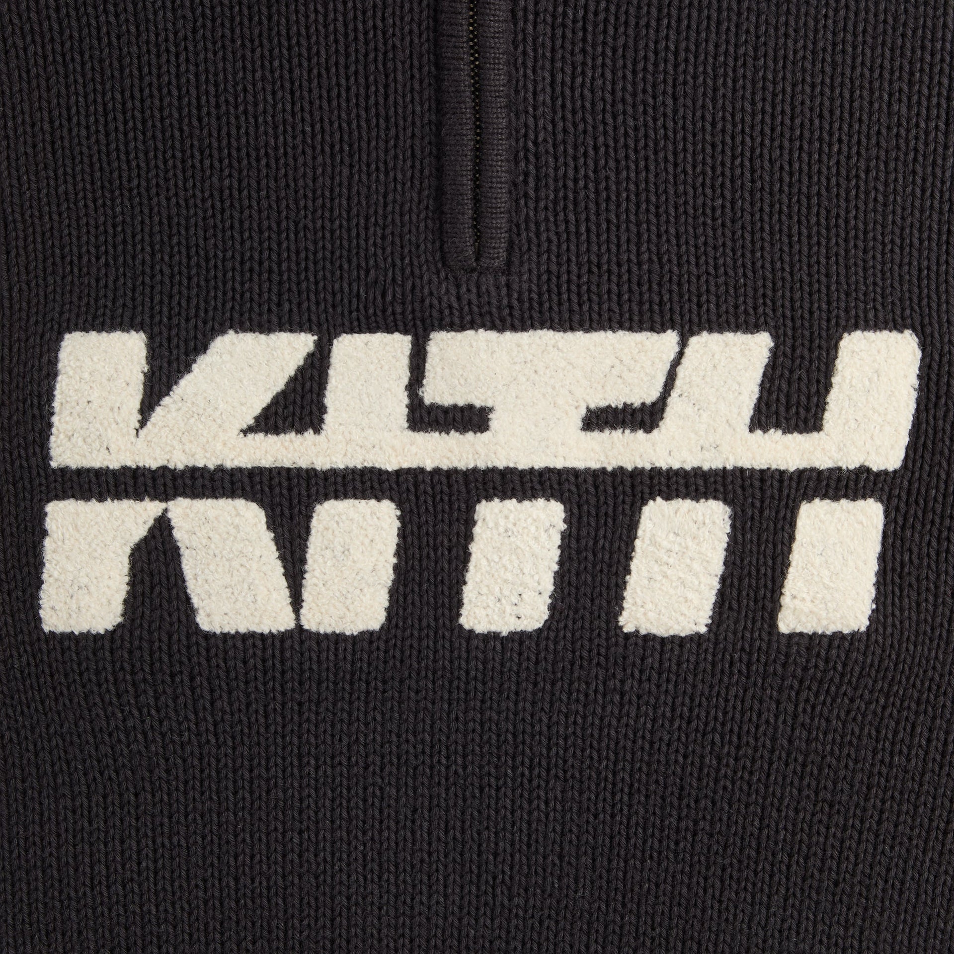 Kith Racer Quarter Zip Wyona Sweater - Black