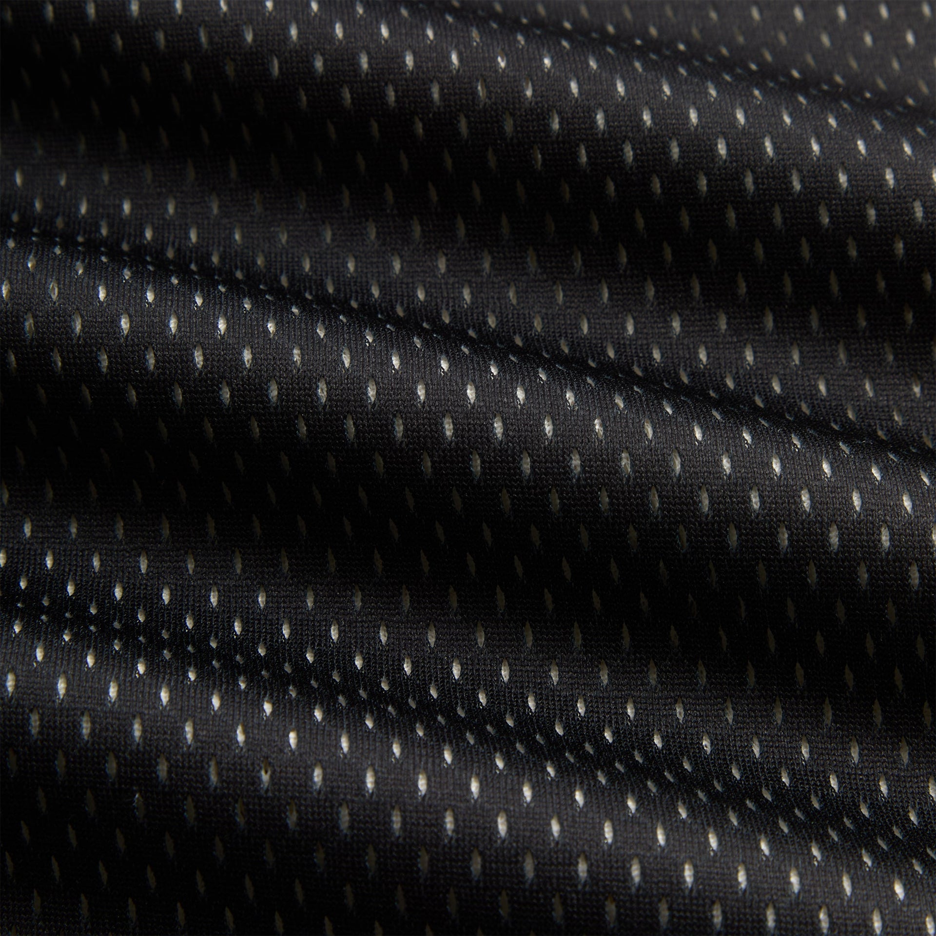 Kith Moto Mesh Long Sleeve Donovan Tee - Black