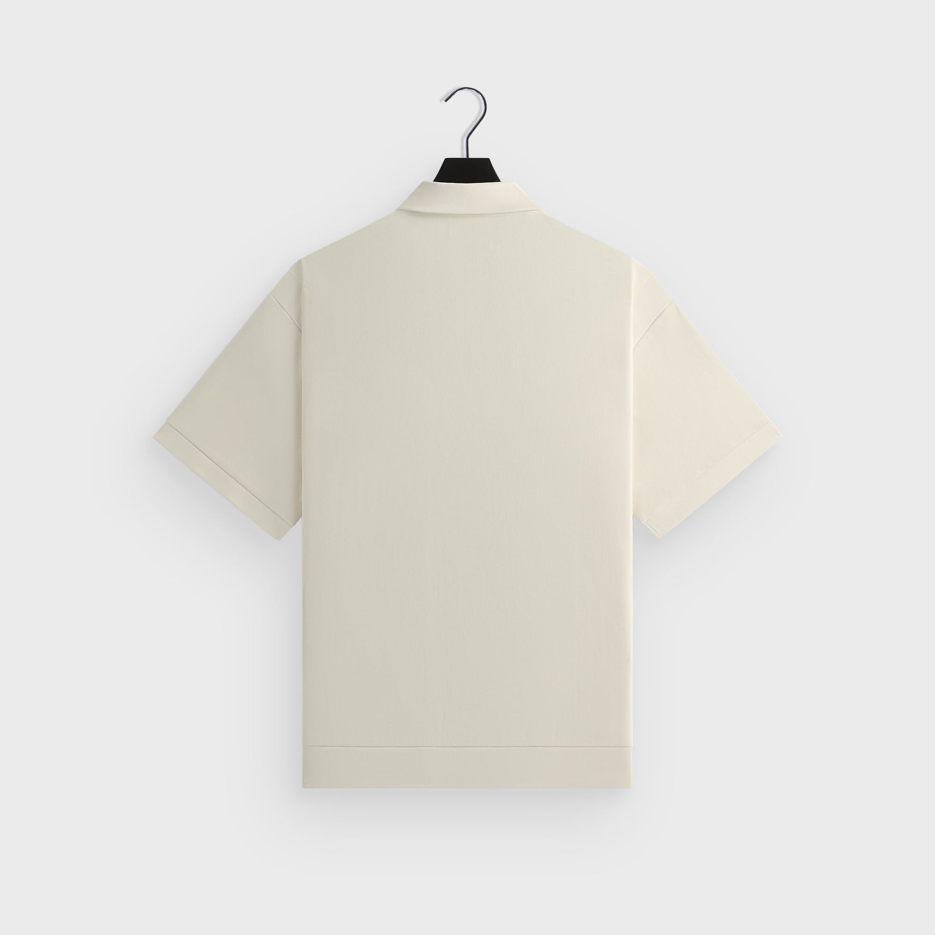 Kith Zip-Front Performance Knit Ethan Polo - Sandrift