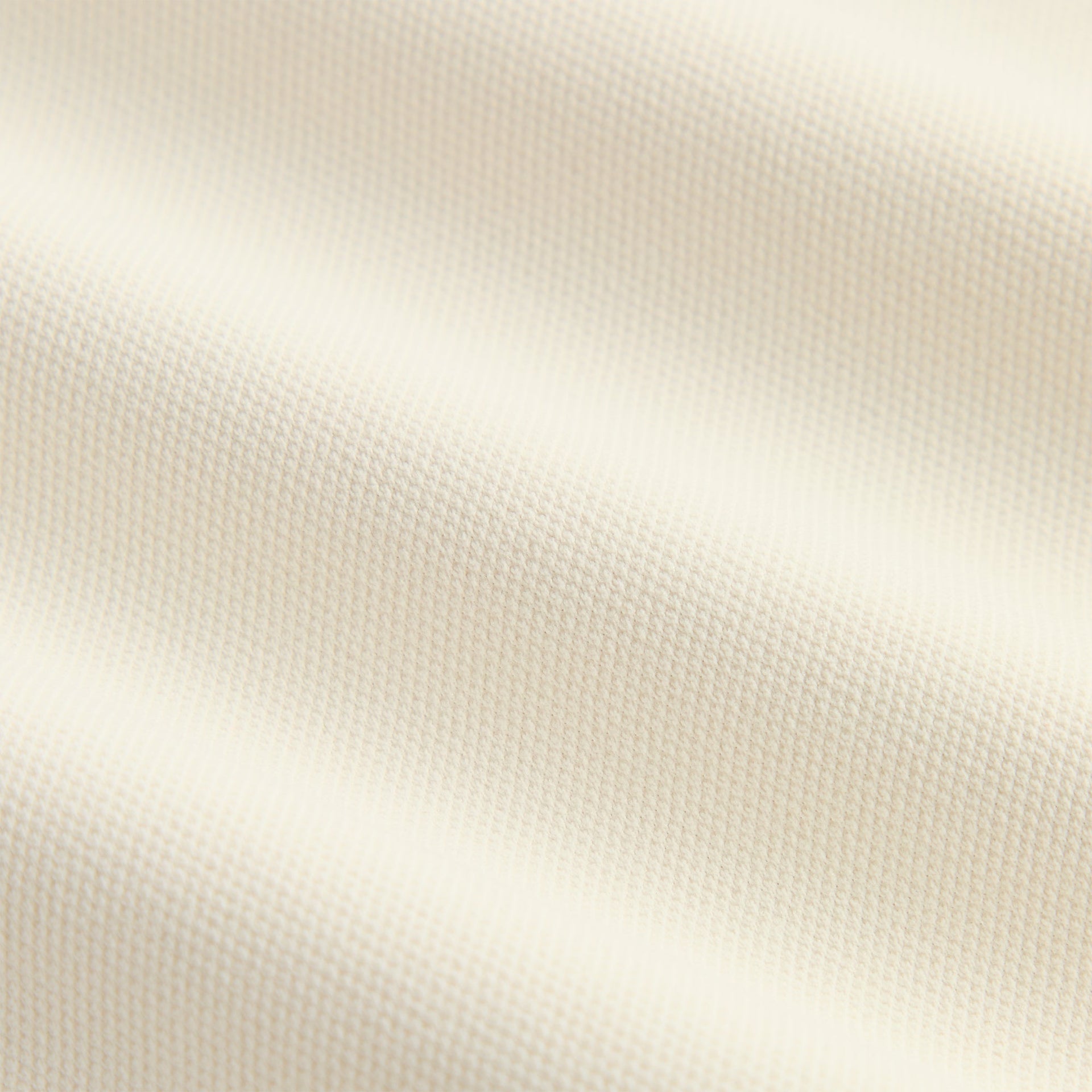 Kith Zip-Front Performance Knit Ethan Polo - Sandrift