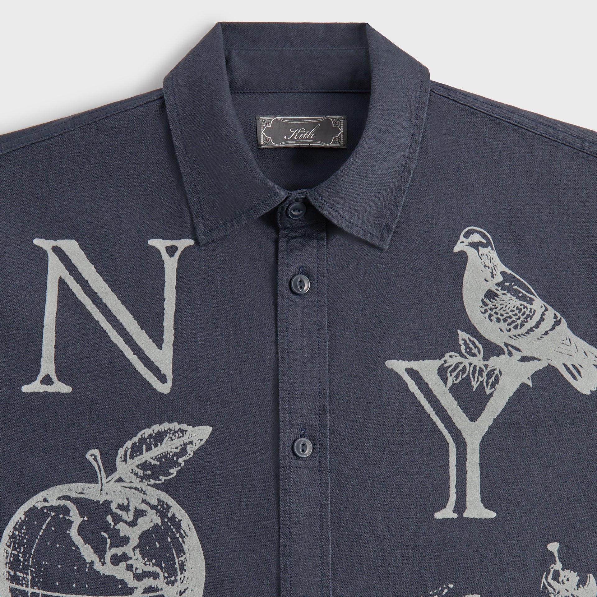 Kith NY Symbols Graphic Apollo Shirt - Nocturnal