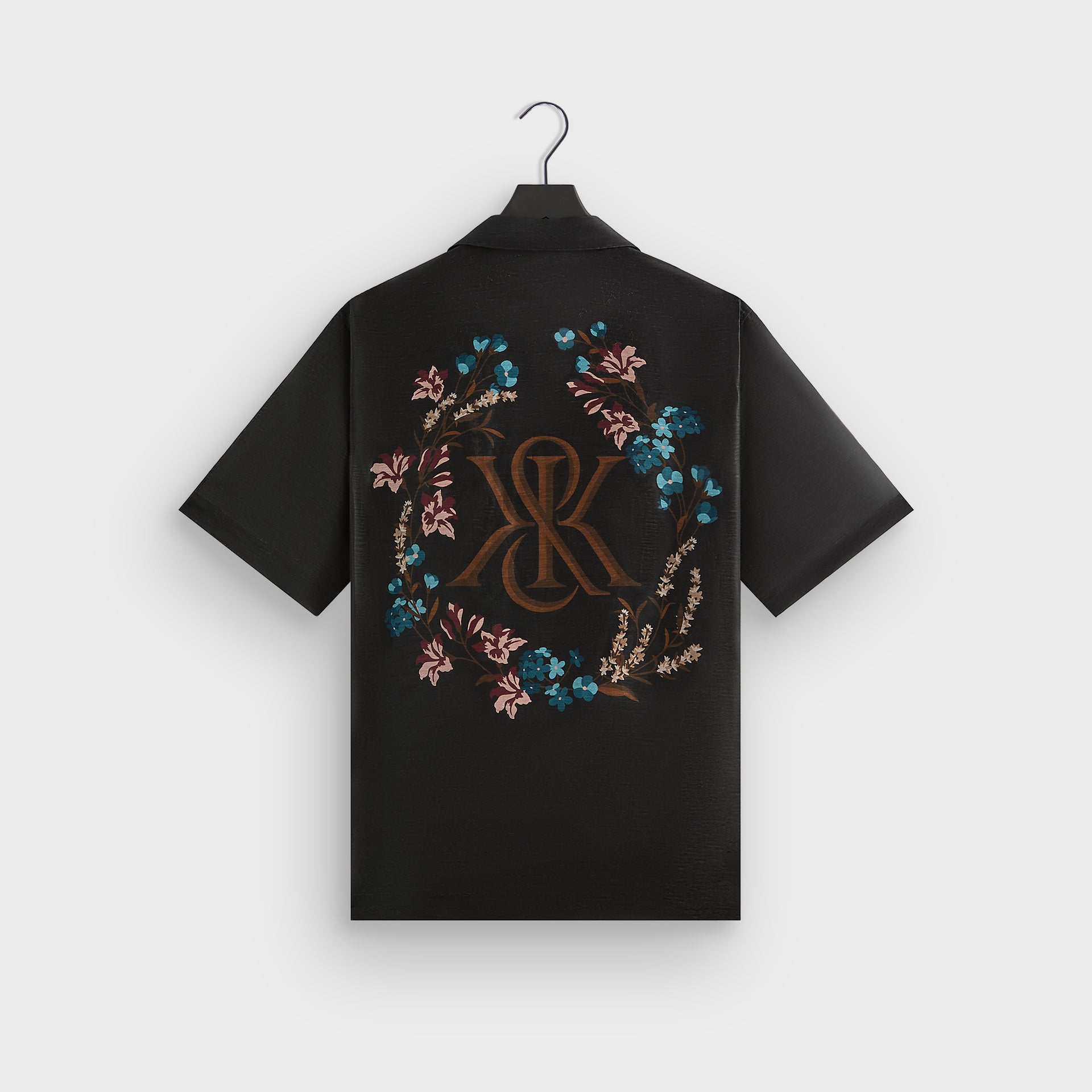 Kith Linen Thompson Camp Collar Shirt - Black