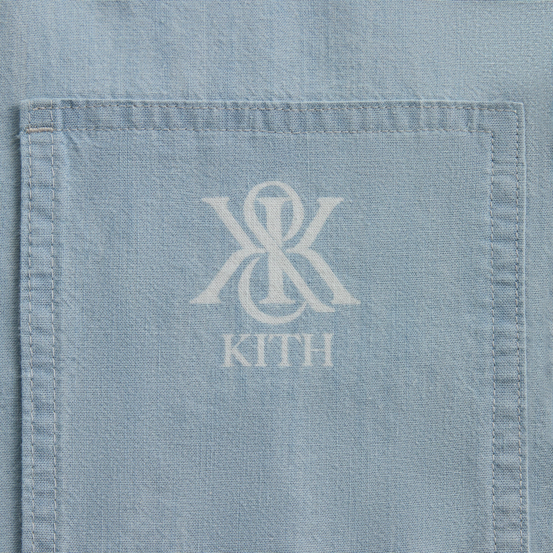 Kith Chambray Paterson Shirt - Light Indigo