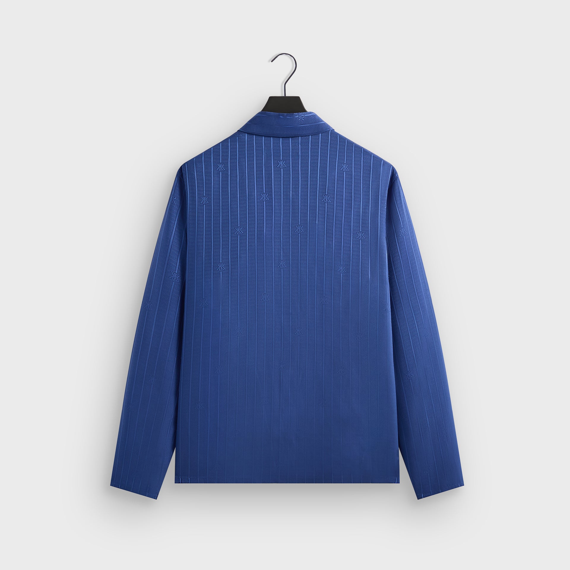 Kith Crest Logo Boxy Collared Overshirt - Bow