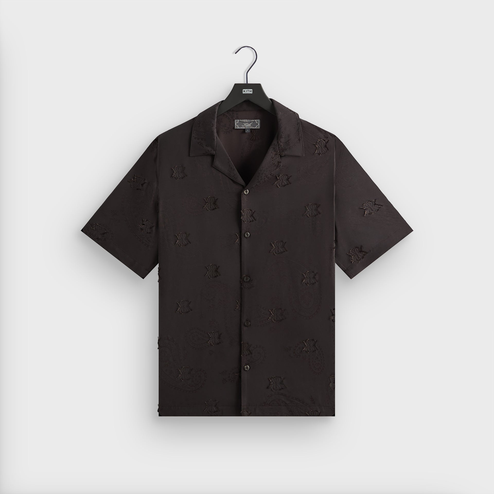 Kith Short Sleeve Thompson Camp Collar Shirt - Kindling