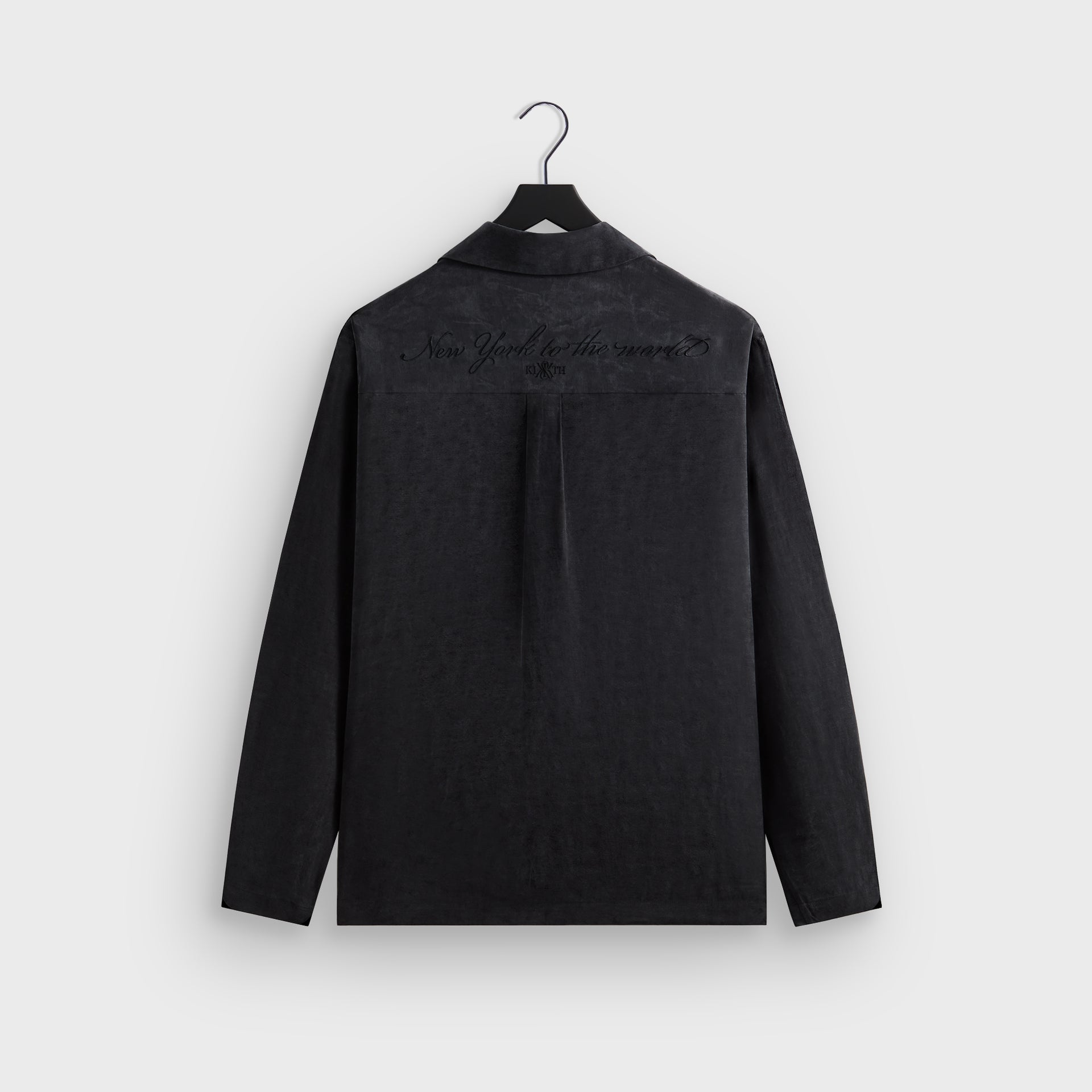 Kith Adonis Camp Collar Shirt - Black