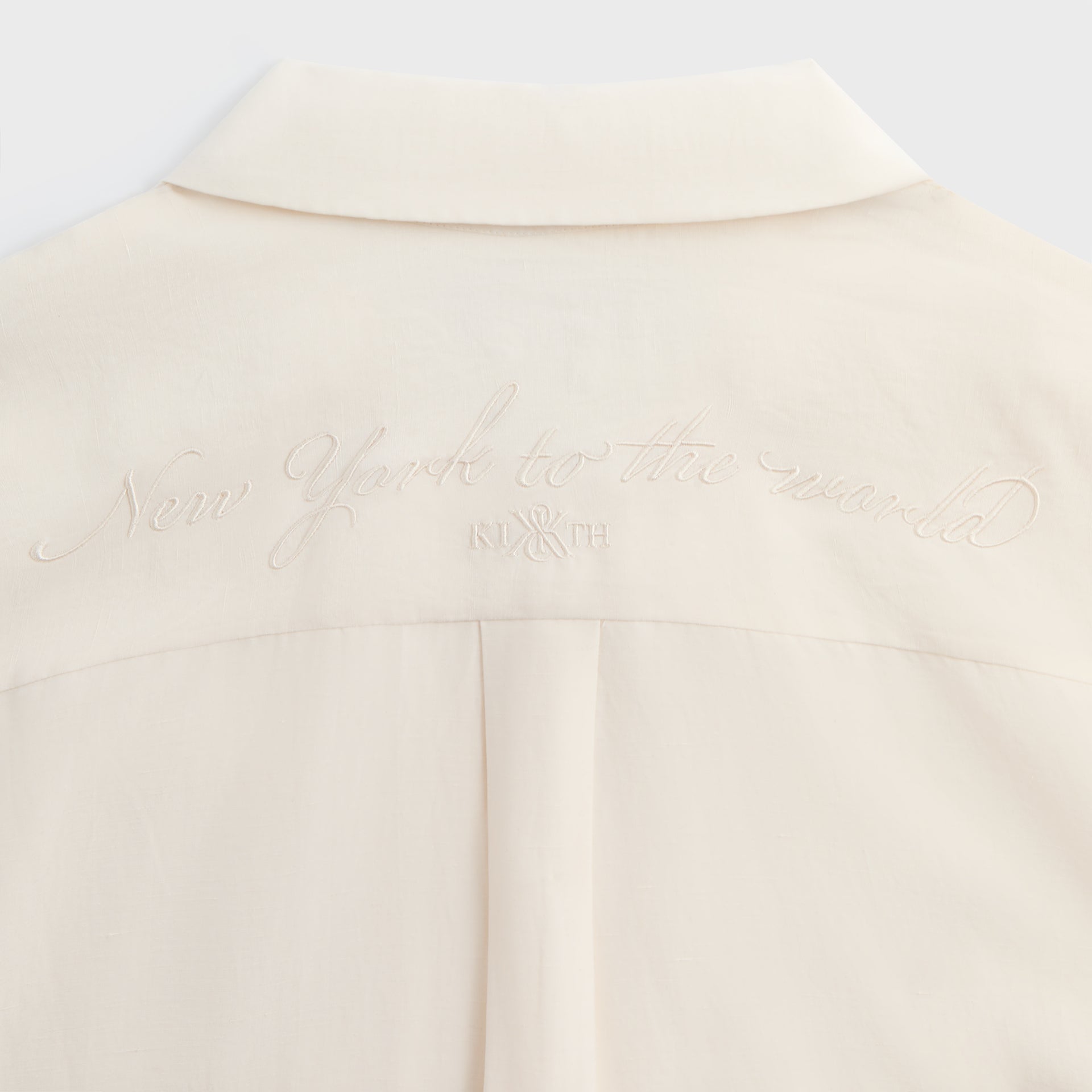 Kith Adonis Camp Collar Shirt - Sandrift