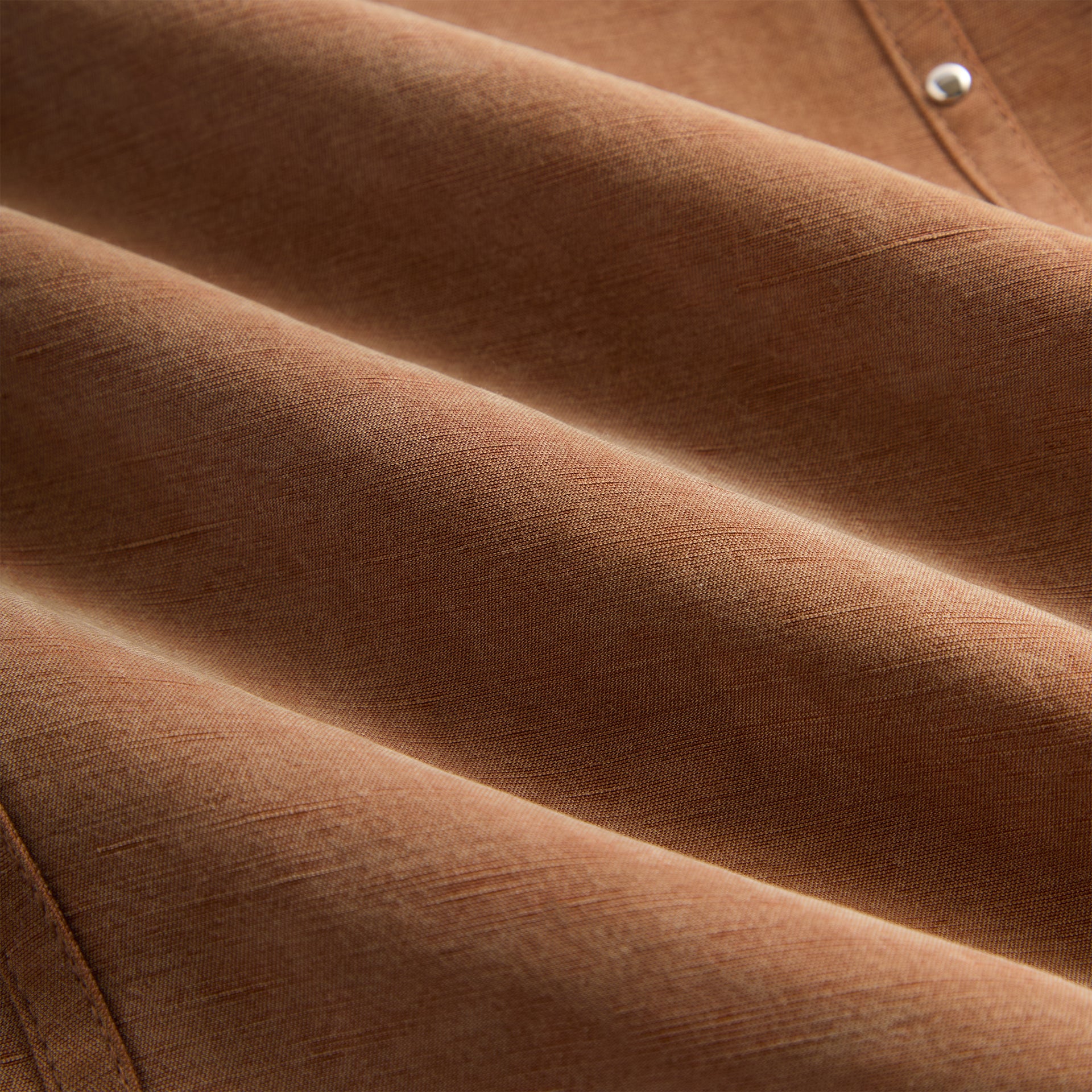 &Kin Ribbon Long Sleeve Boxy Collared Overshirt - Modsy