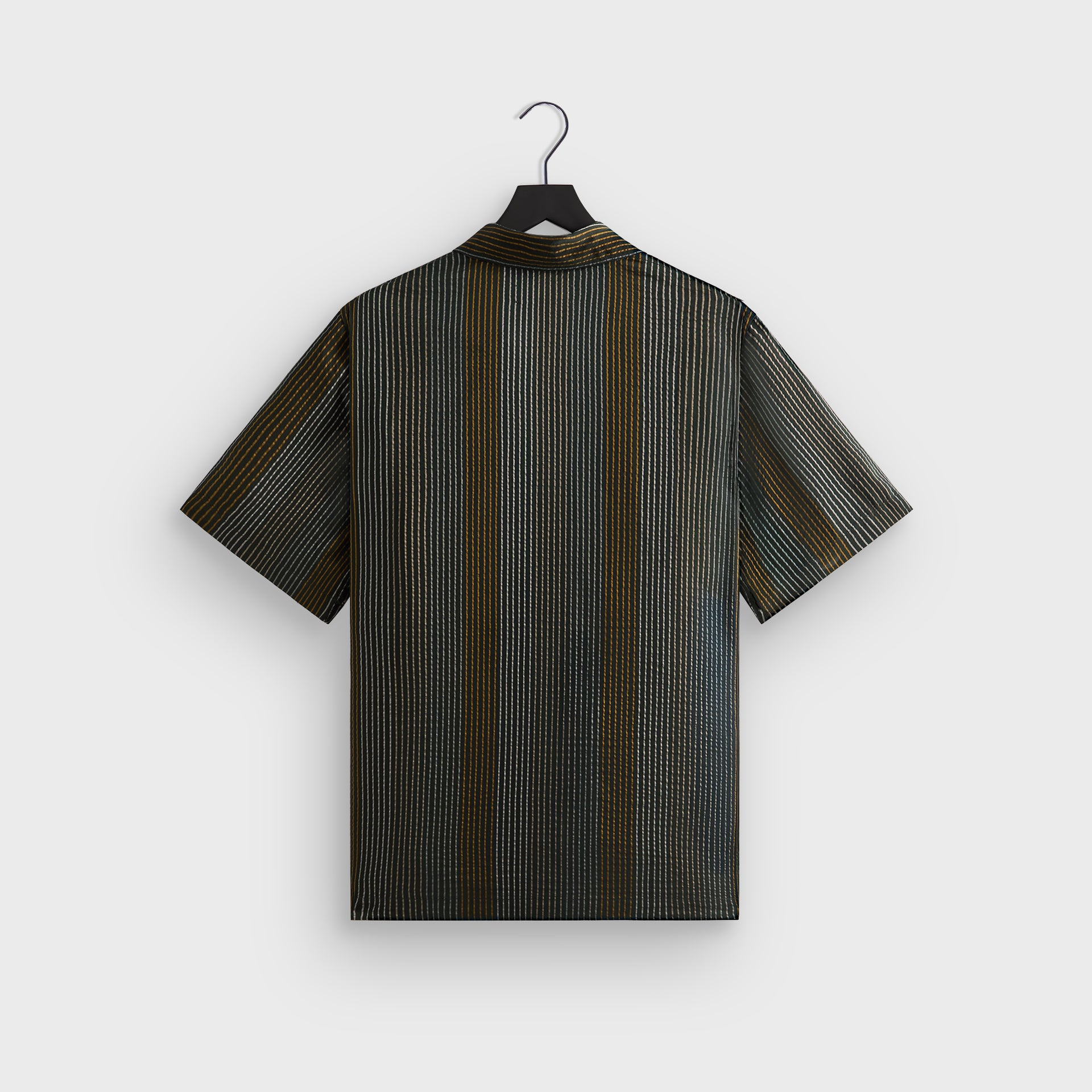 Kith Seersucker Boxy Collared Overshirt - Stadium