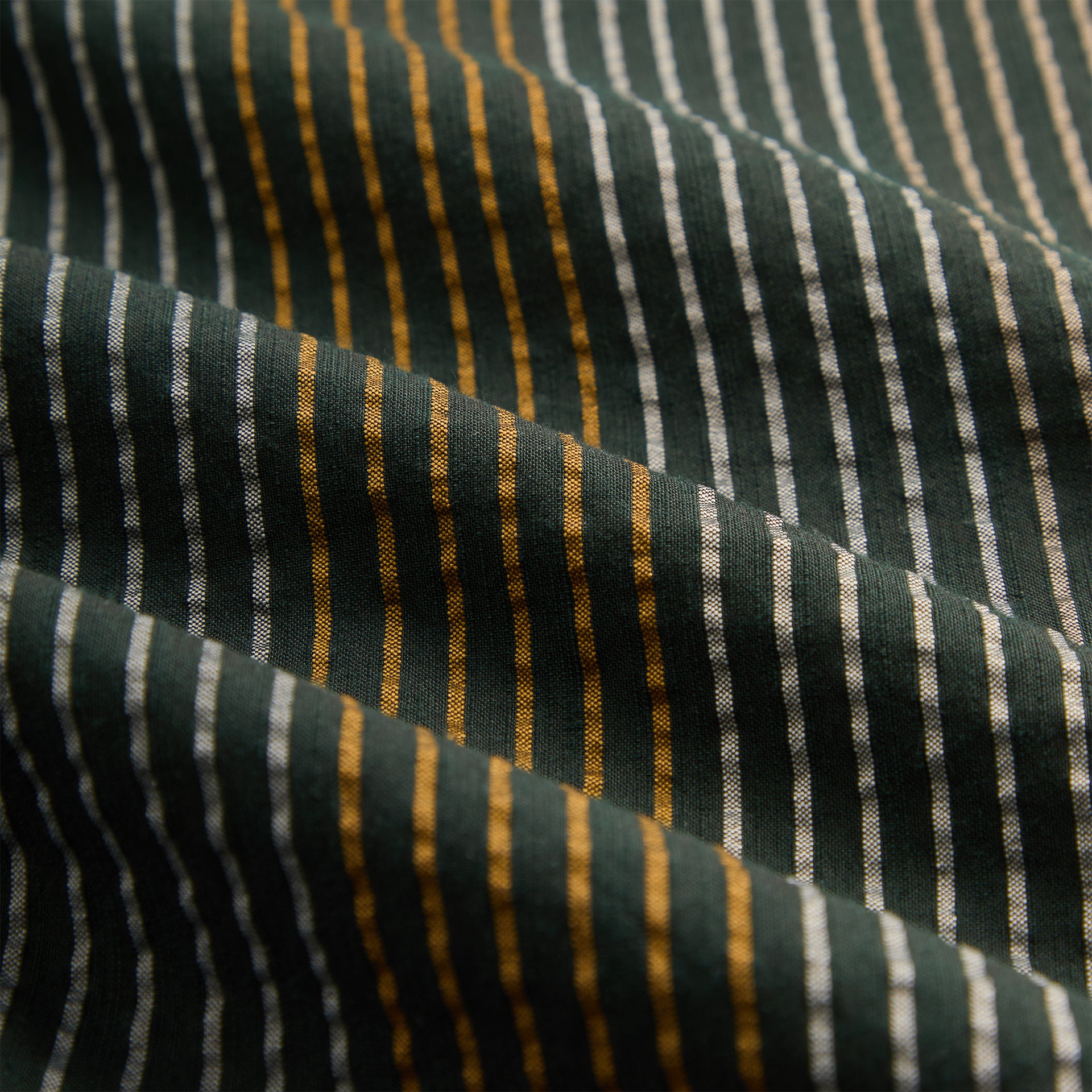 Kith Seersucker Boxy Collared Overshirt - Stadium