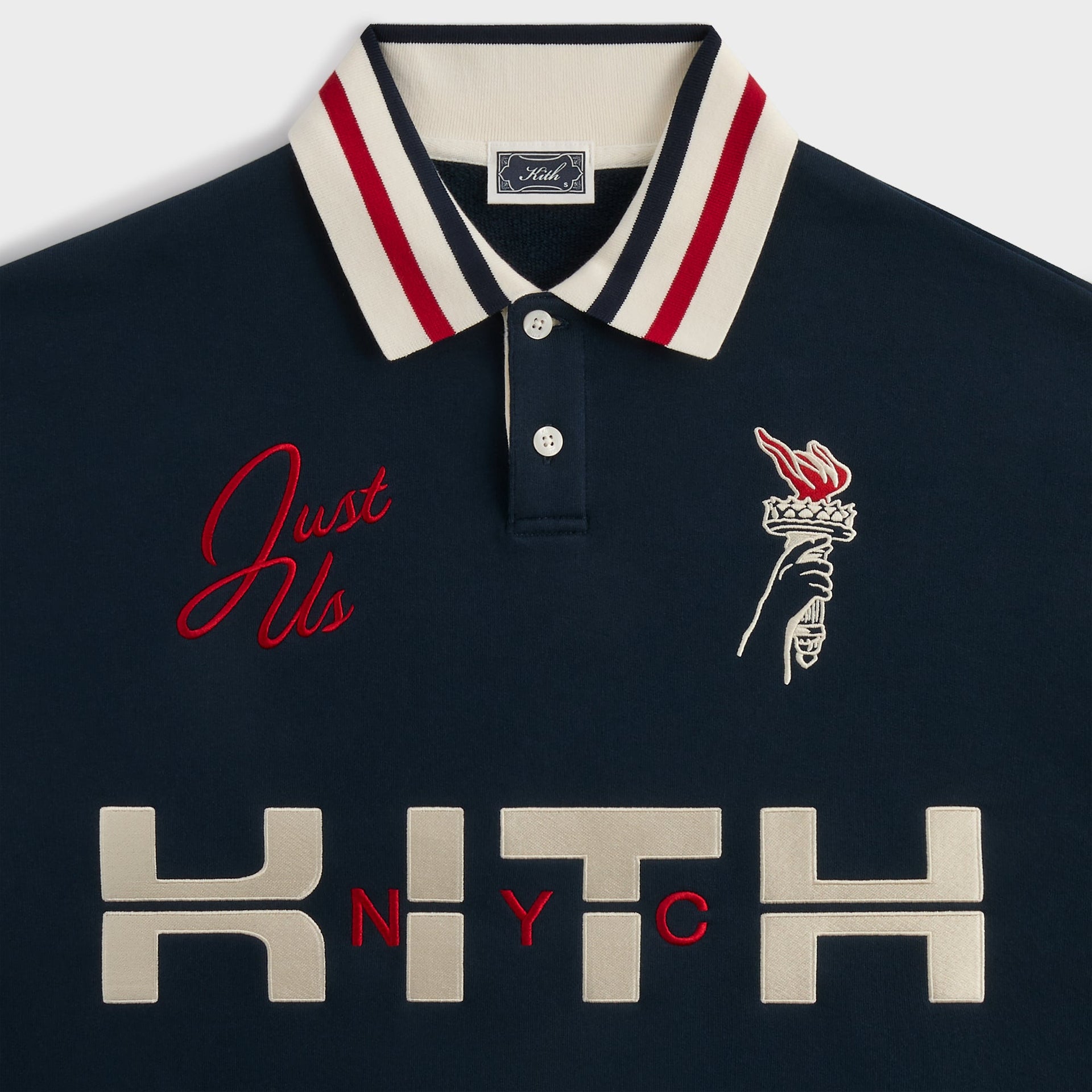 Kith Retro Nelson Collared Pullover - Nocturnal