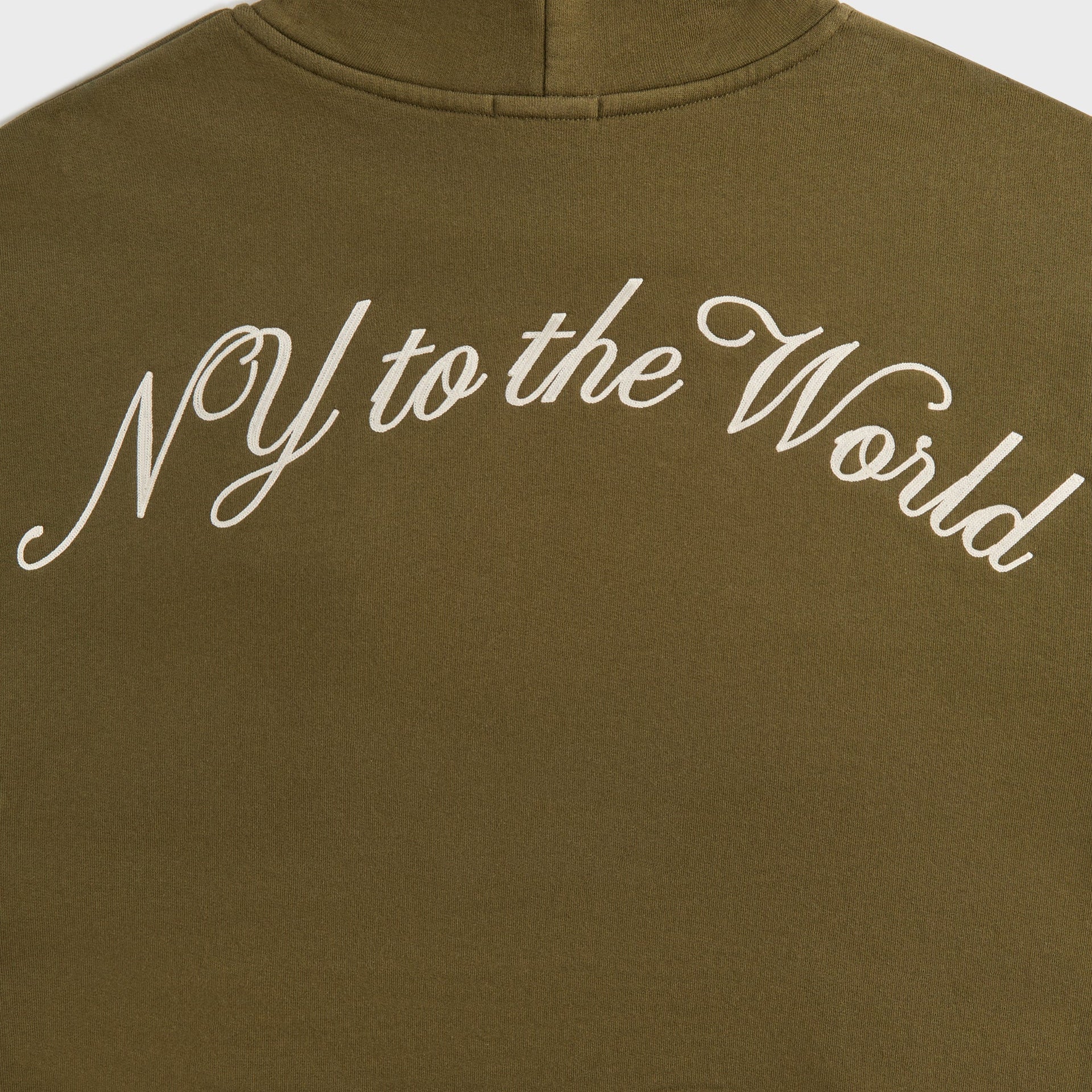 Kith Beaded Angel Nelson Hoodie - Moss