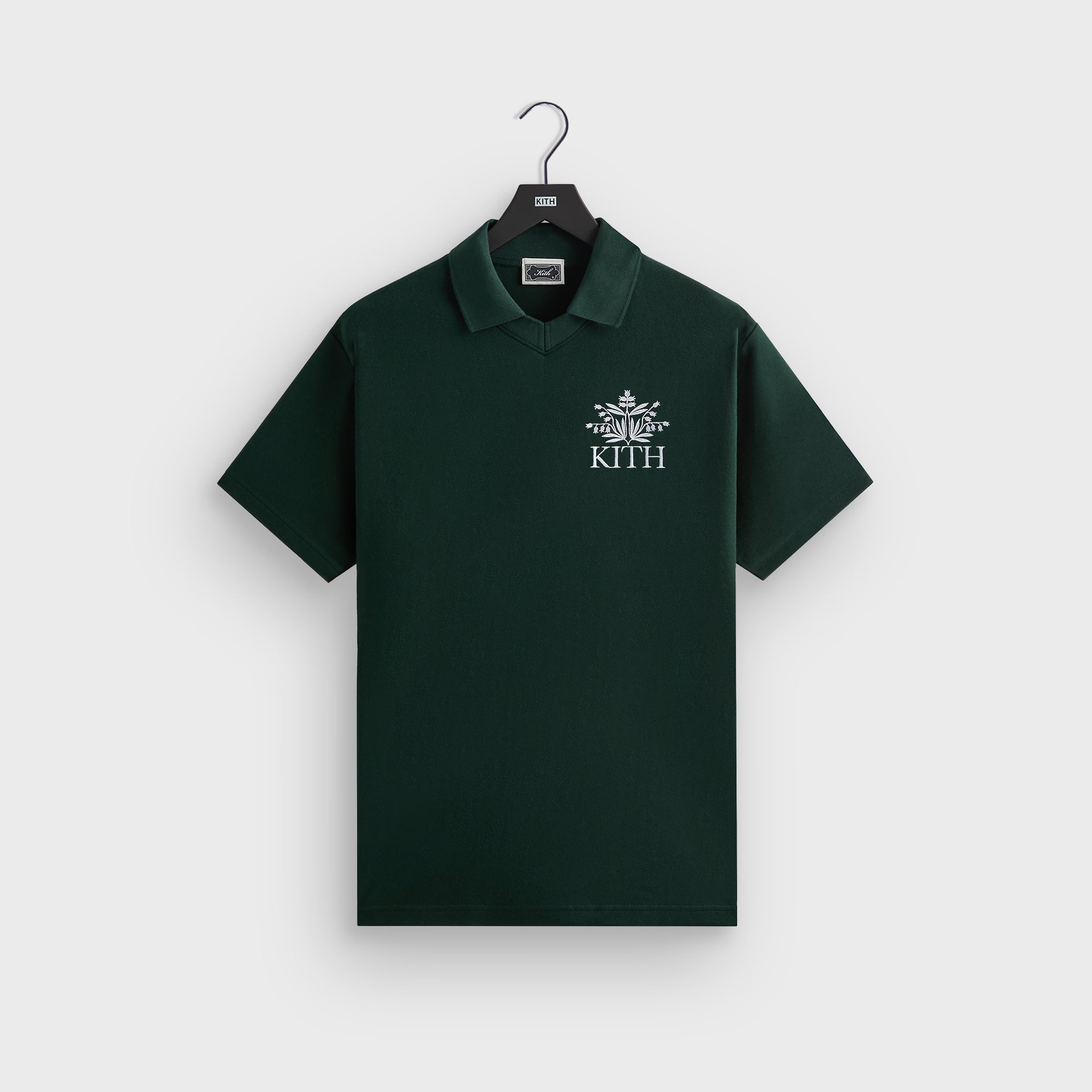 Kith Pique Short Sleeve Tap In Polo - Stadium